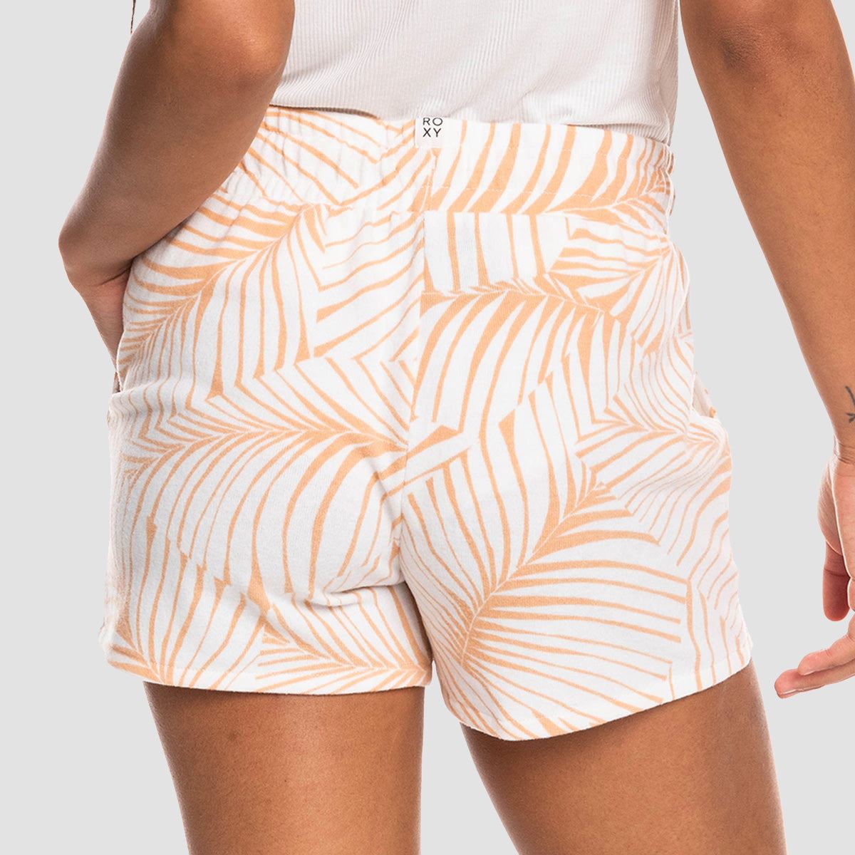 Roxy Palm Stories Shorts Toast Palm Tree Dreams - Womens