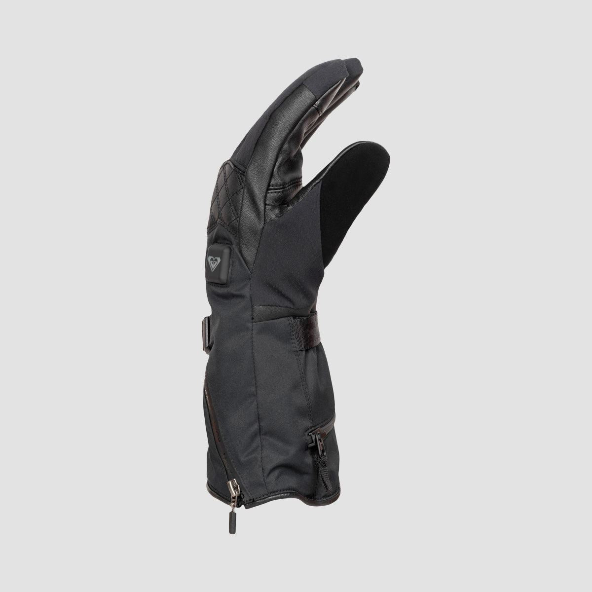 Roxy Sierra Warmlink Snow Mittens True Black - Womens