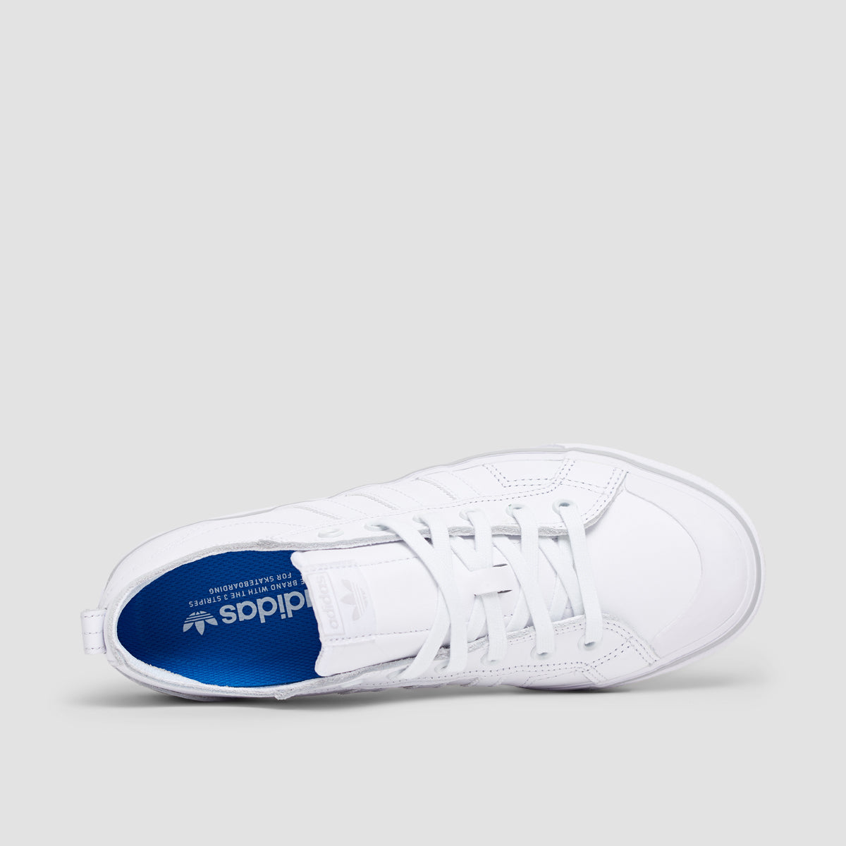 adidas Nizza Low ADV Shoes - Footwear White/Footwear White/Grey Two