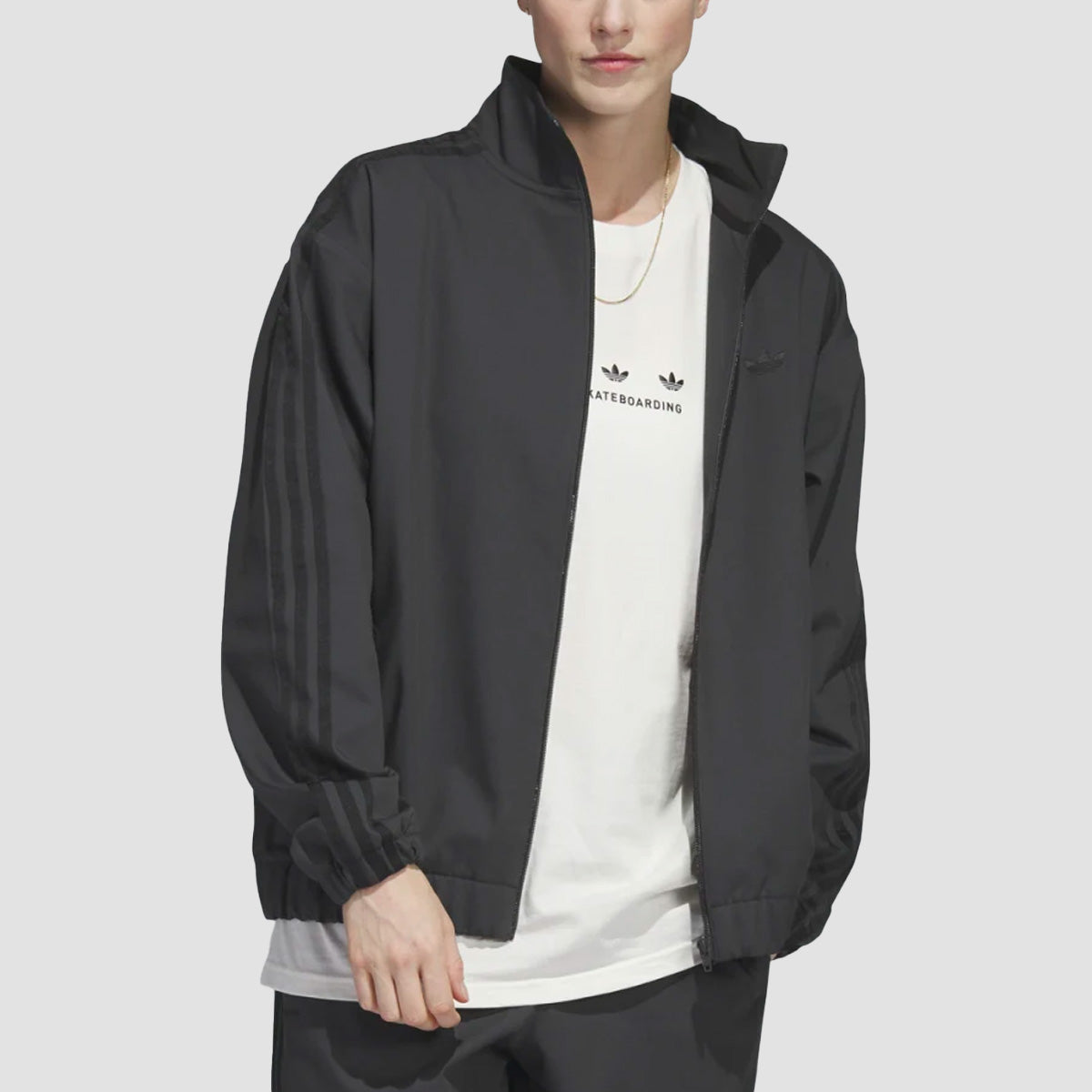 adidas Skateboarding Firebird Track Jacket (Gender Neutral) Carbon/Black