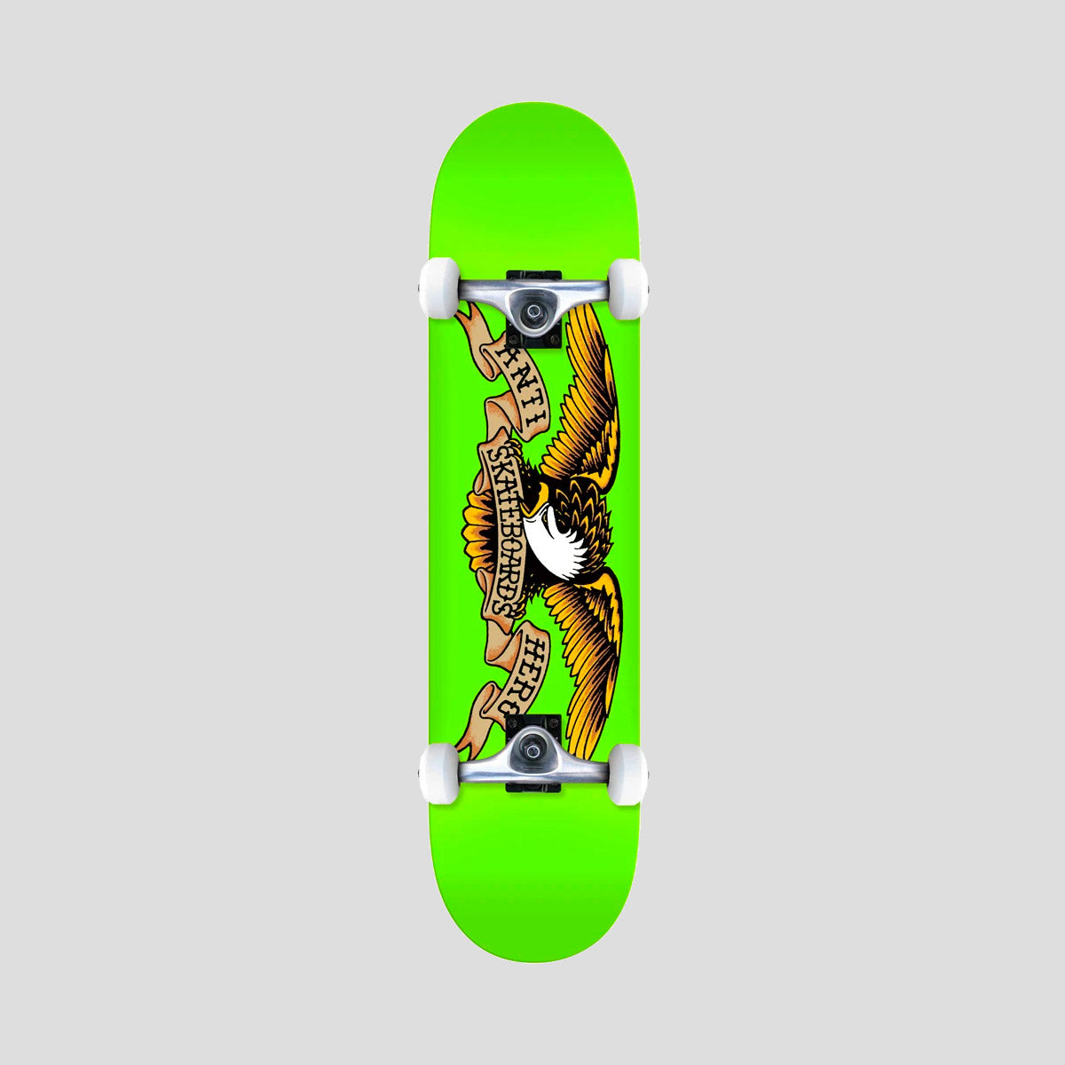 Antihero Classic Eagle Skateboard Green - 8"