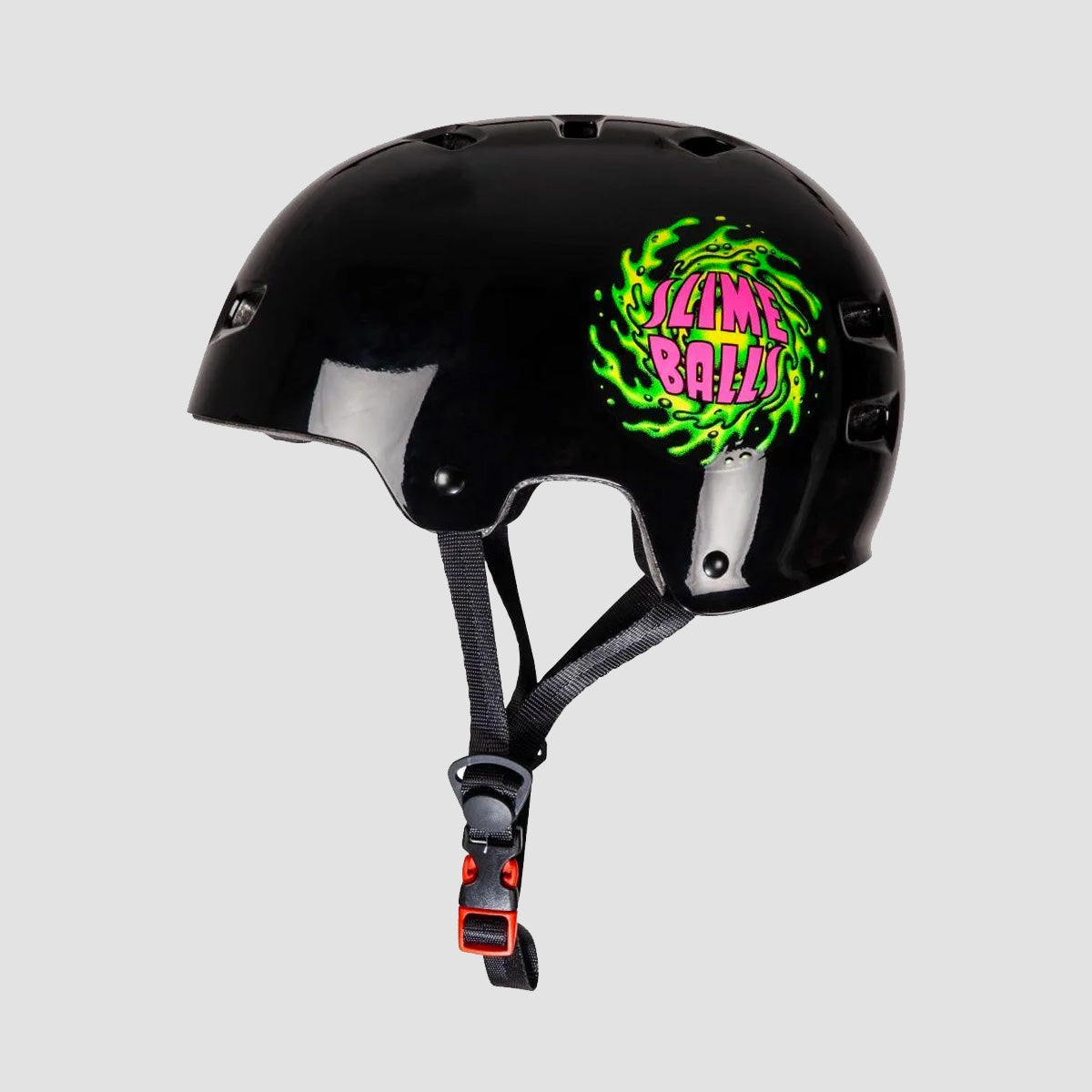 Bullet X Slime Balls Slime Logo Helmet Black