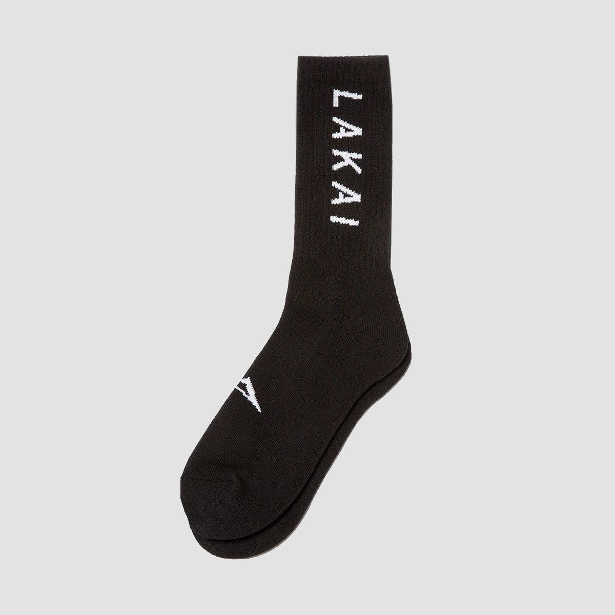 Lakai Simple Crew Socks Black