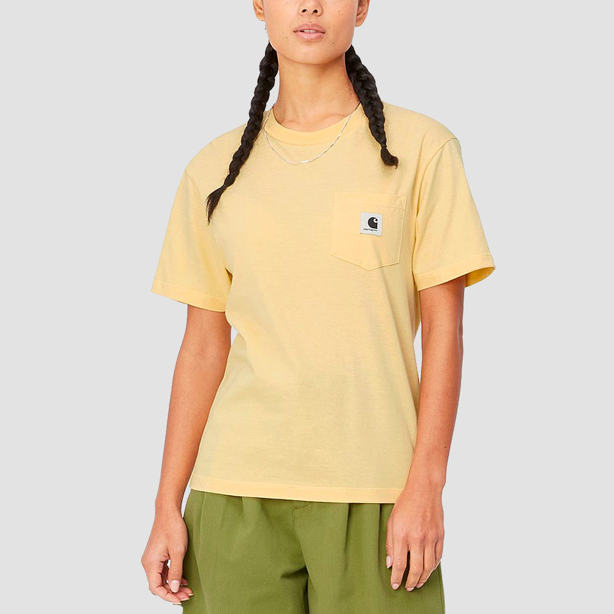 Carhartt WIP Pocket T-Shirt Citron - Womens