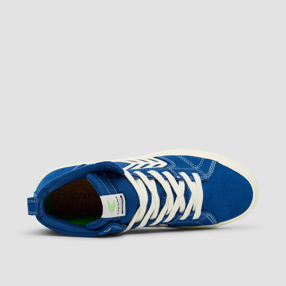 Cariuma CATIBA Pro High Shoes - Blue Contrast/Ivory