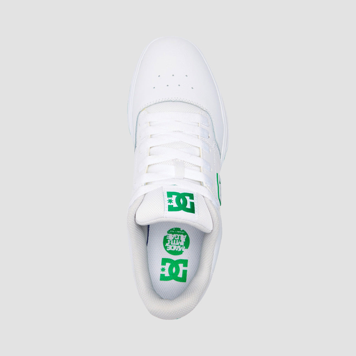 DC Central Shoes - White/Green