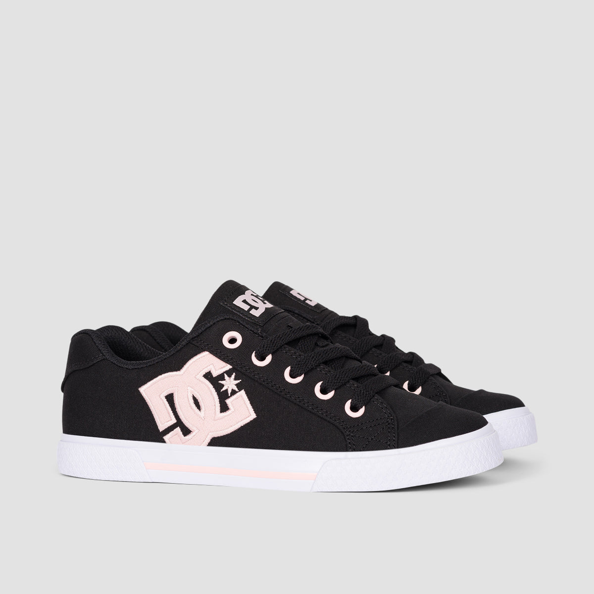 DC Chelsea Shoes - Black/Pink - Womens