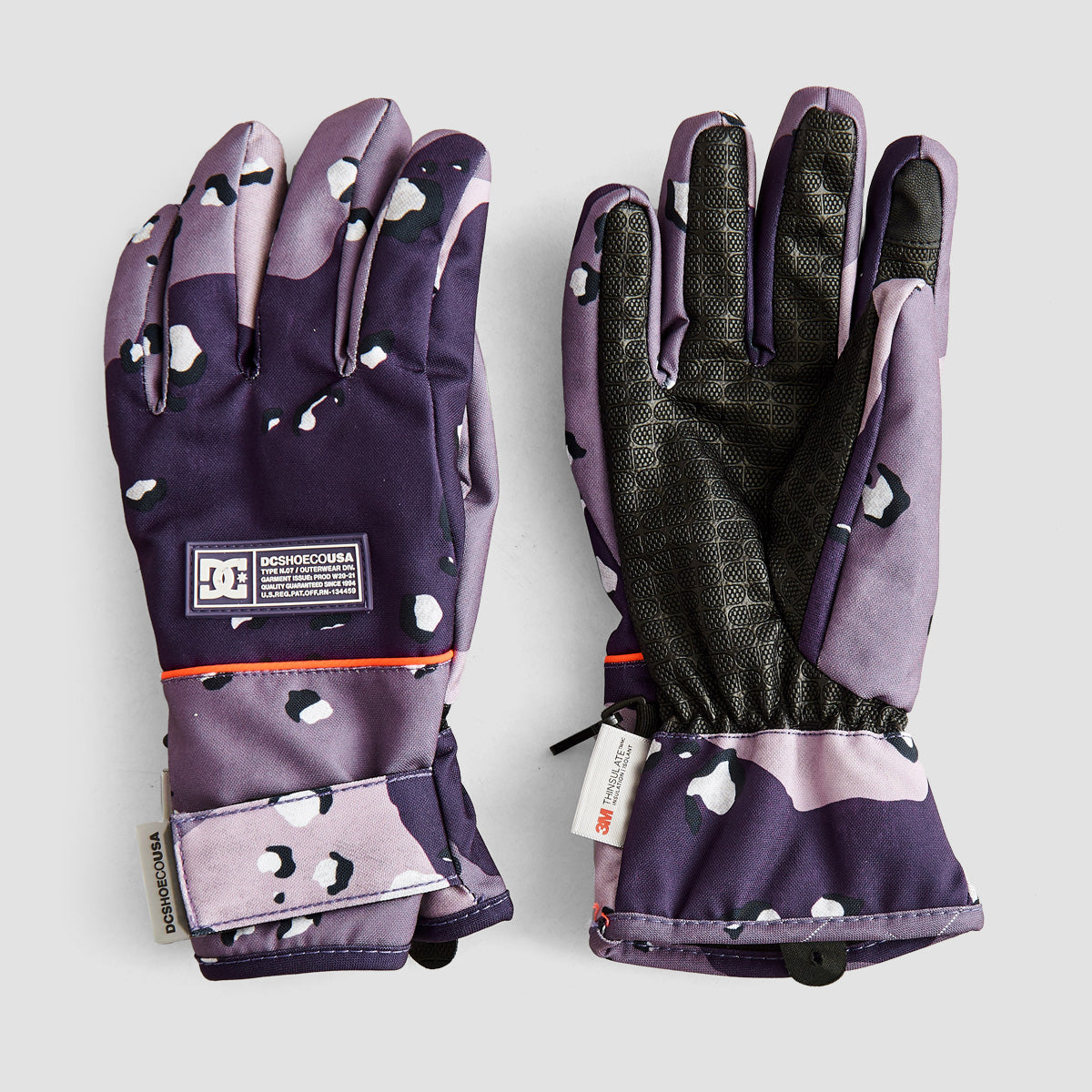 DC Franchise Snow Gloves Grape - Womens