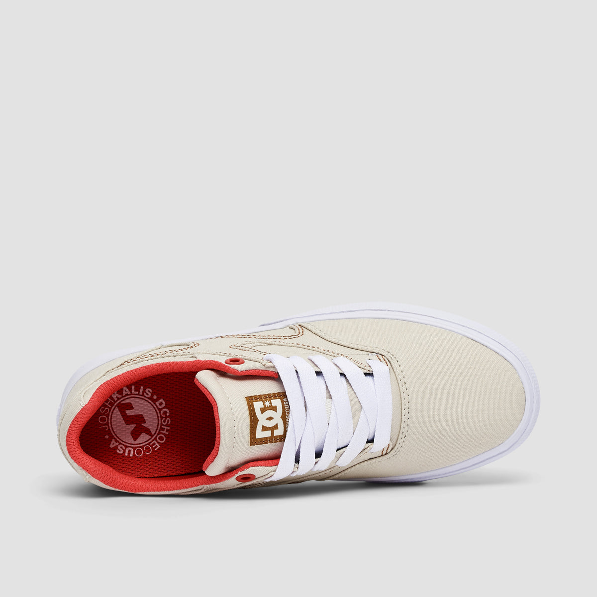 DC Kalis Vulc Shoes - Cream - Womens