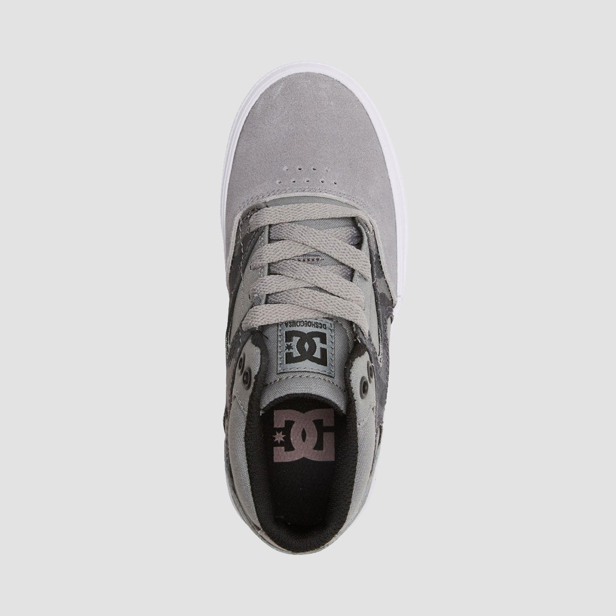 DC Kalis Vulc Mid Shoes - Black Camo - Kids