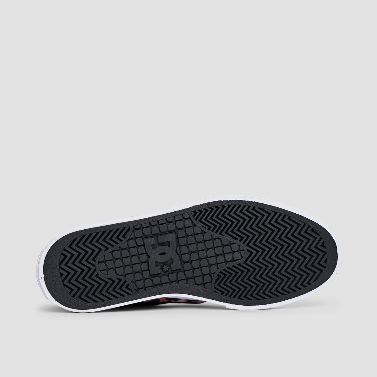 DC Manual Slip-On TXSE Shoes - Black/Leopard - Womens