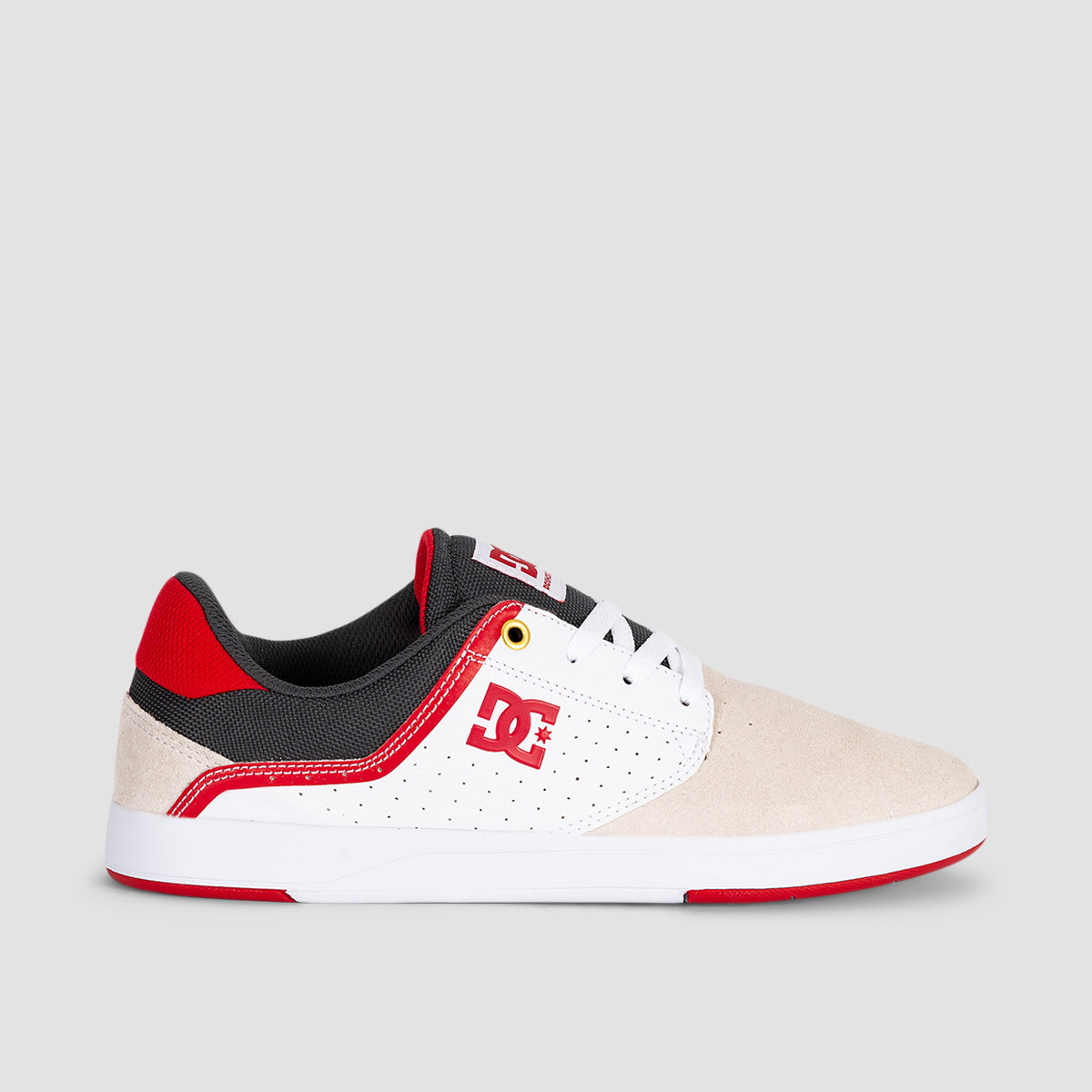 DC Plaza TC SP Shoes - White/Grey/Red