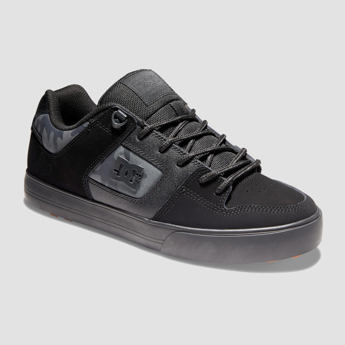 DC Pure WNT Shoes - Black/Camo Print