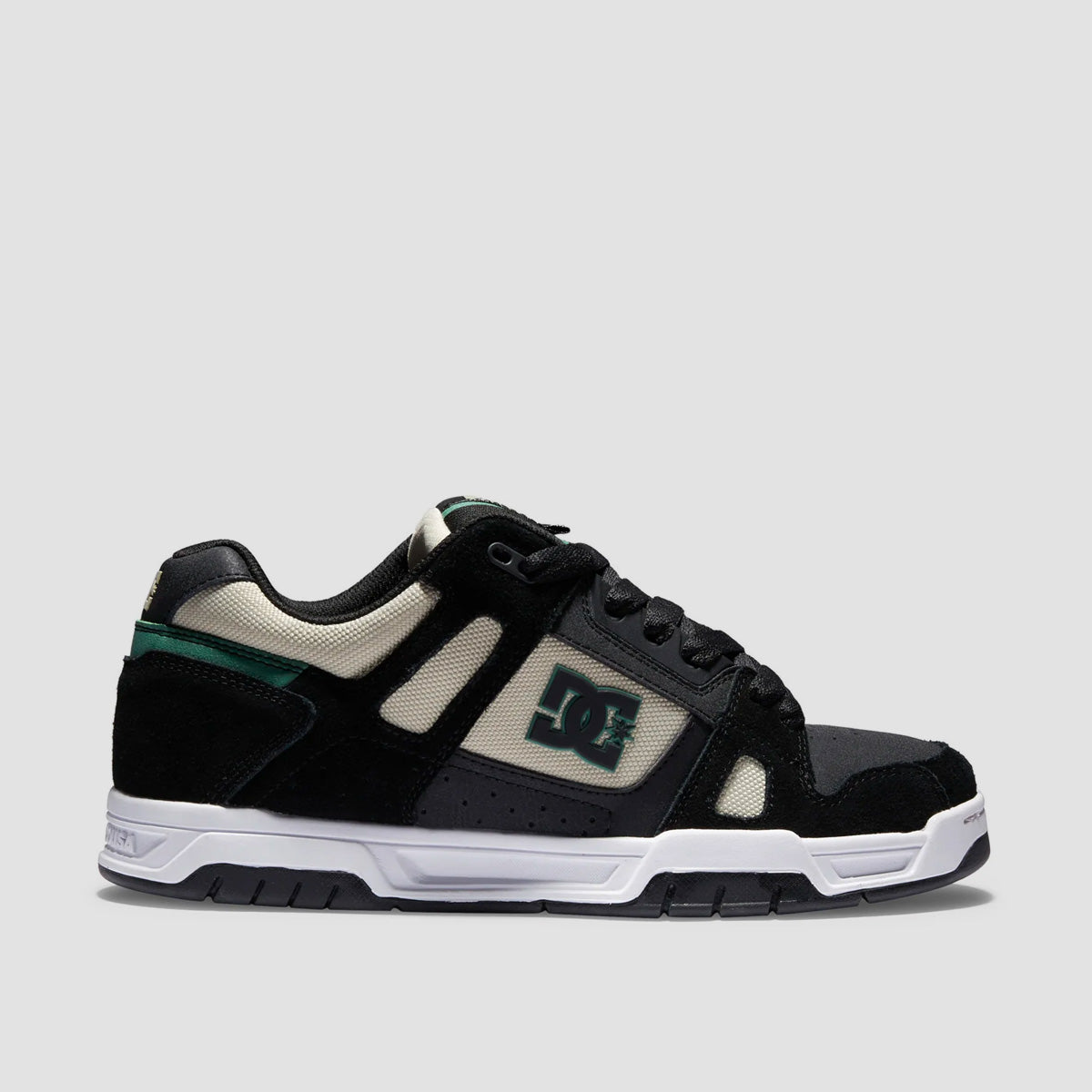 DC Stag Shoes - Tan/Green