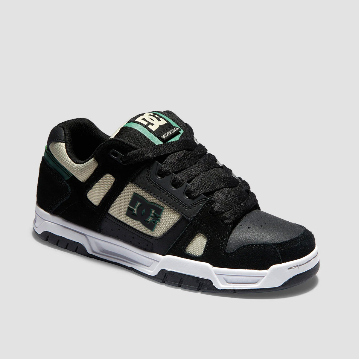 DC Stag Shoes - Tan/Green