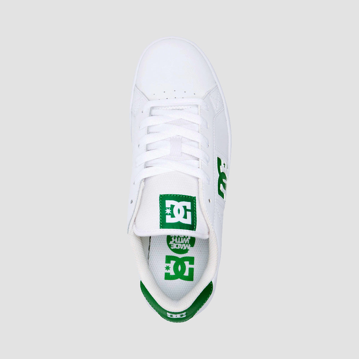 DC Striker Shoes - White/Green