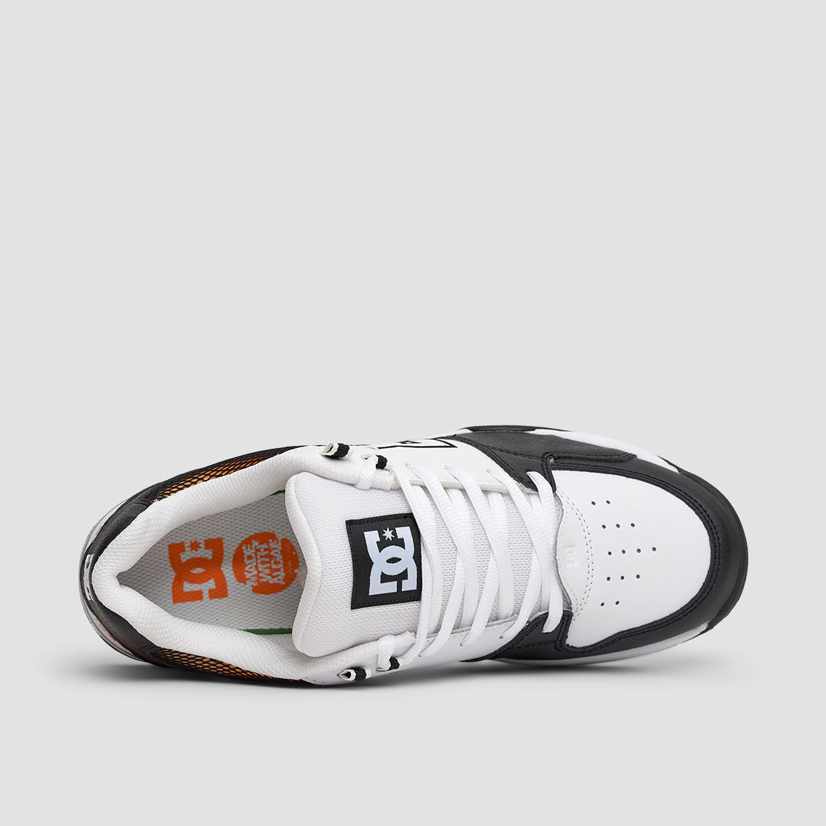 DC Versatile Shoes - White/Black/Orange