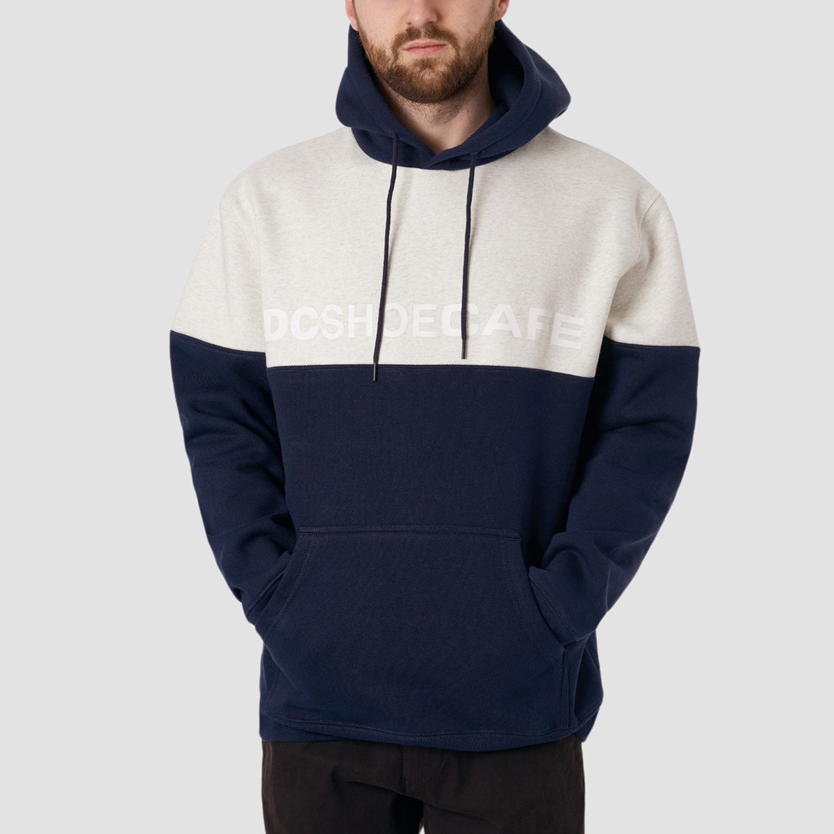 DC X Cafe Pullover Hoodie Navy Blazer