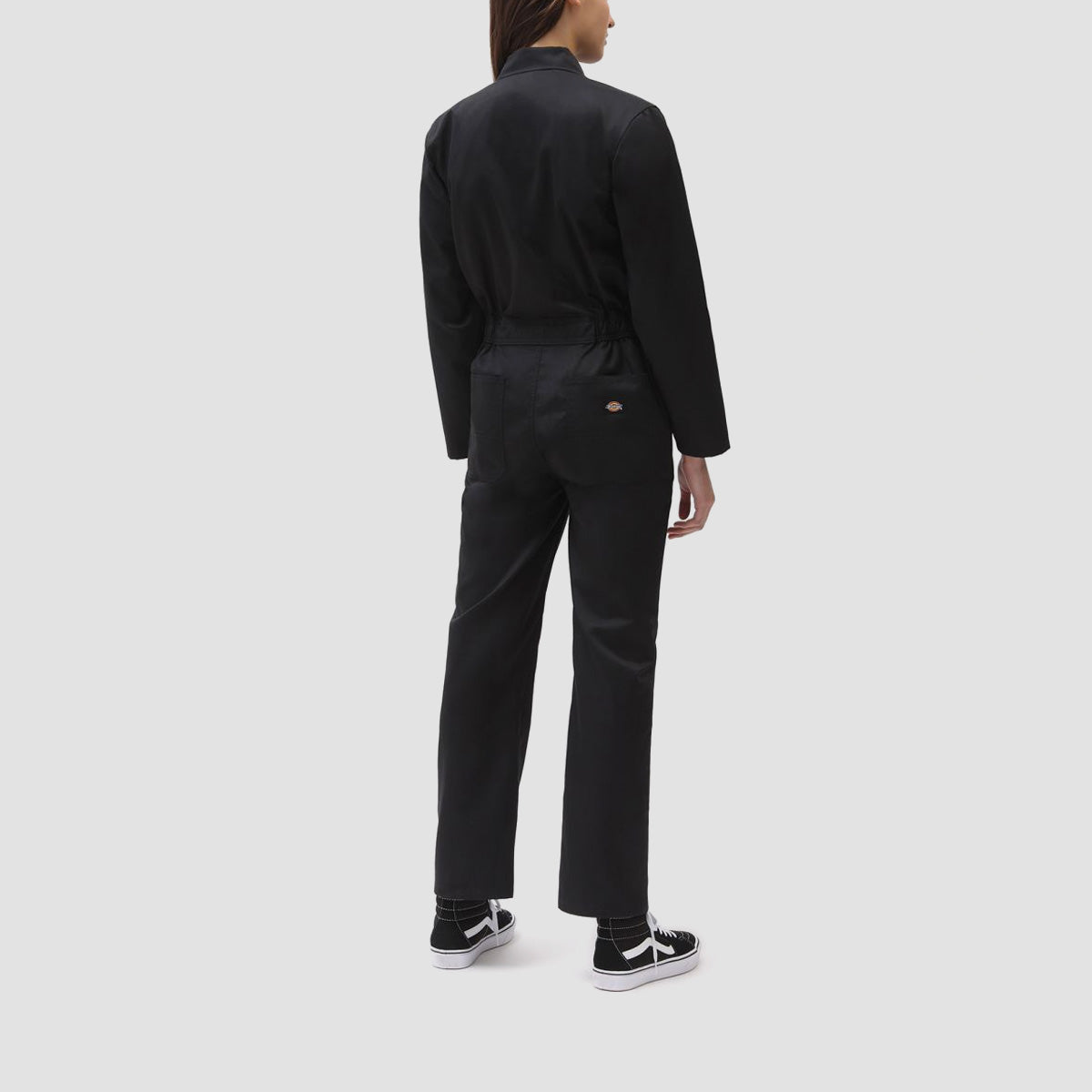 Dickies Haughton Longsleeve Overalls Black - Womens