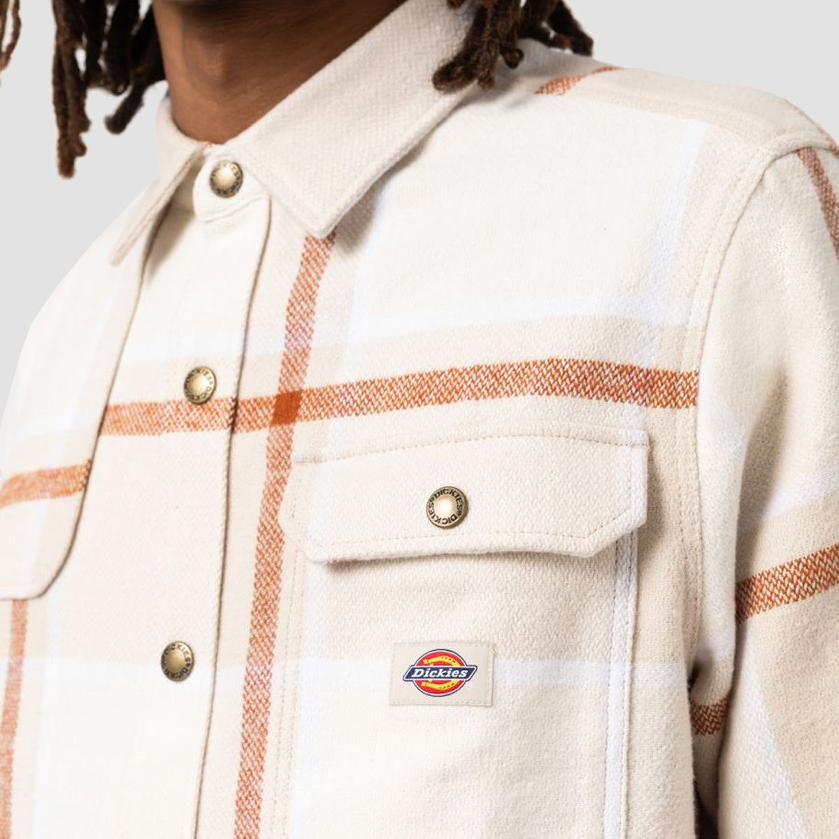 Dickies Nimmons Longsleeve Shirt Cement