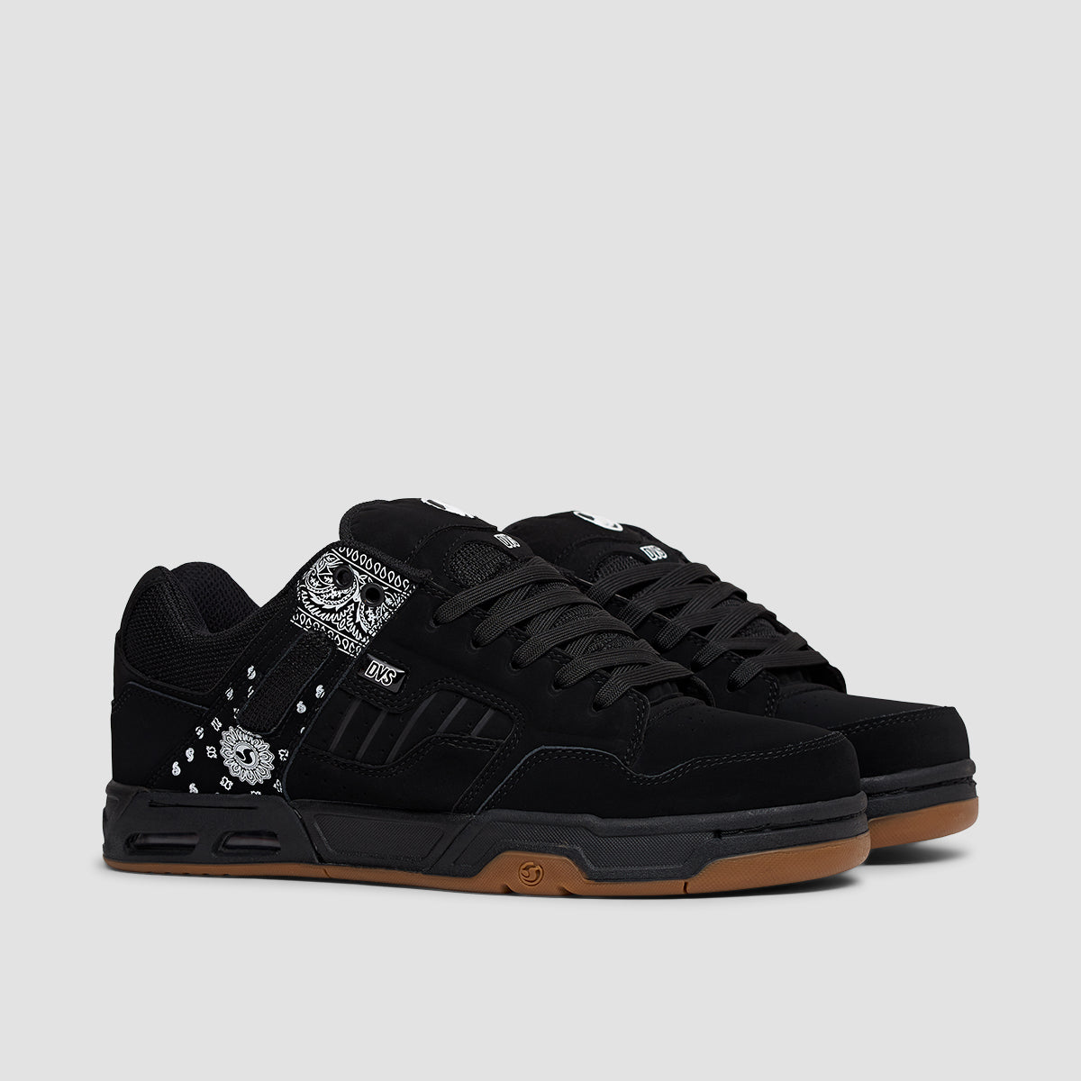 DVS Enduro Heir Shoes - Black/Gum/Print Nubuck