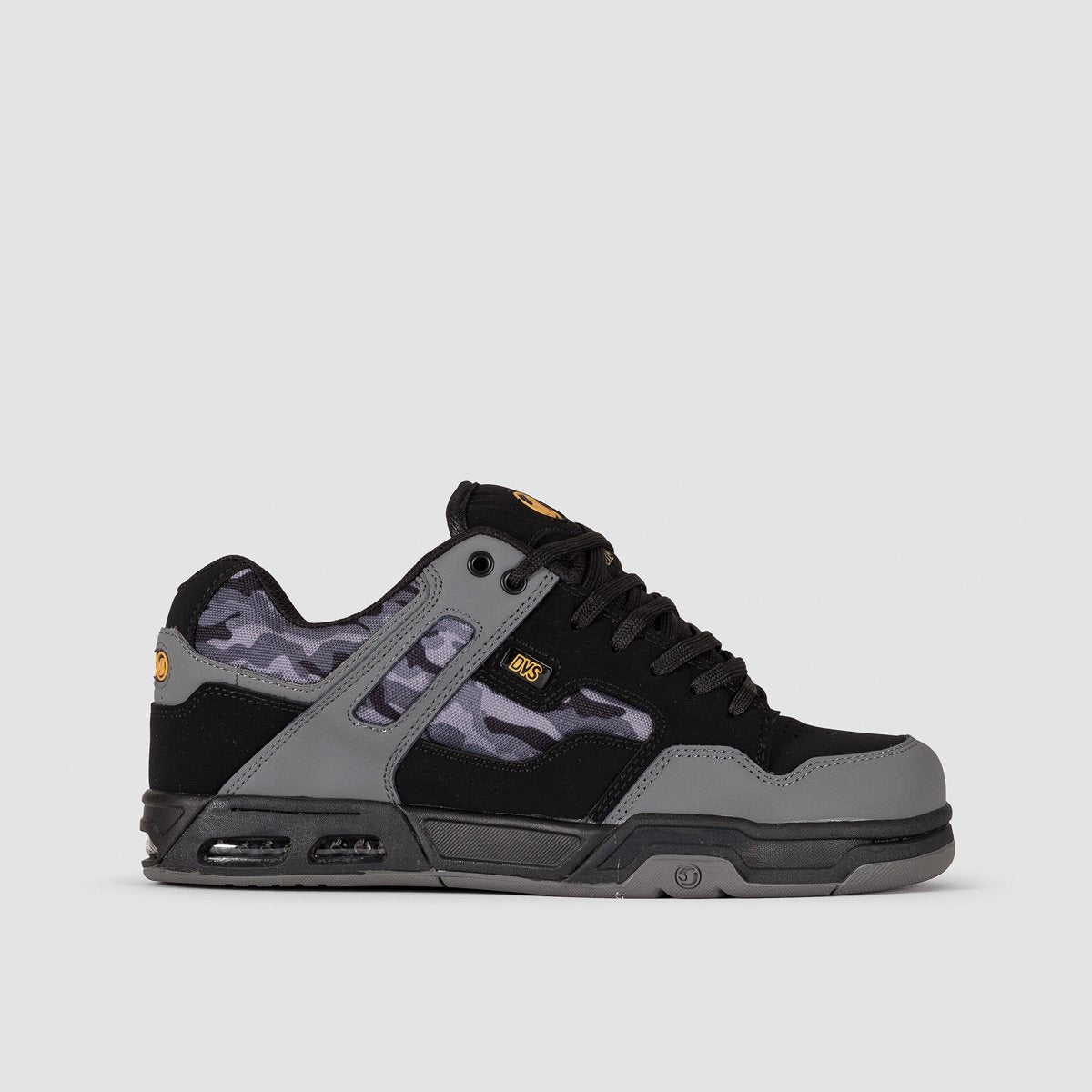 DVS Enduro Heir Black/Charcoal/Camo Nubuck - Footwear