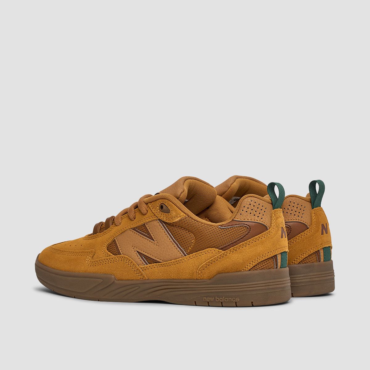 New Balance Numeric Tiago Lemos 808 V1 Shoes - Wheat/Brown