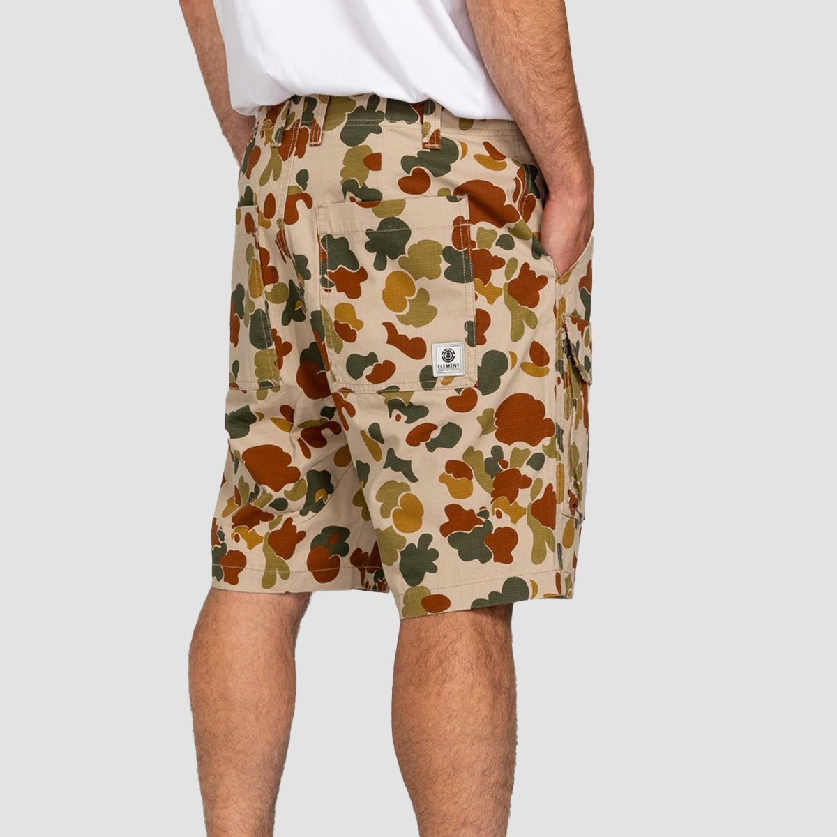 Element Patrol 19" Cargo Shorts Sand Camo