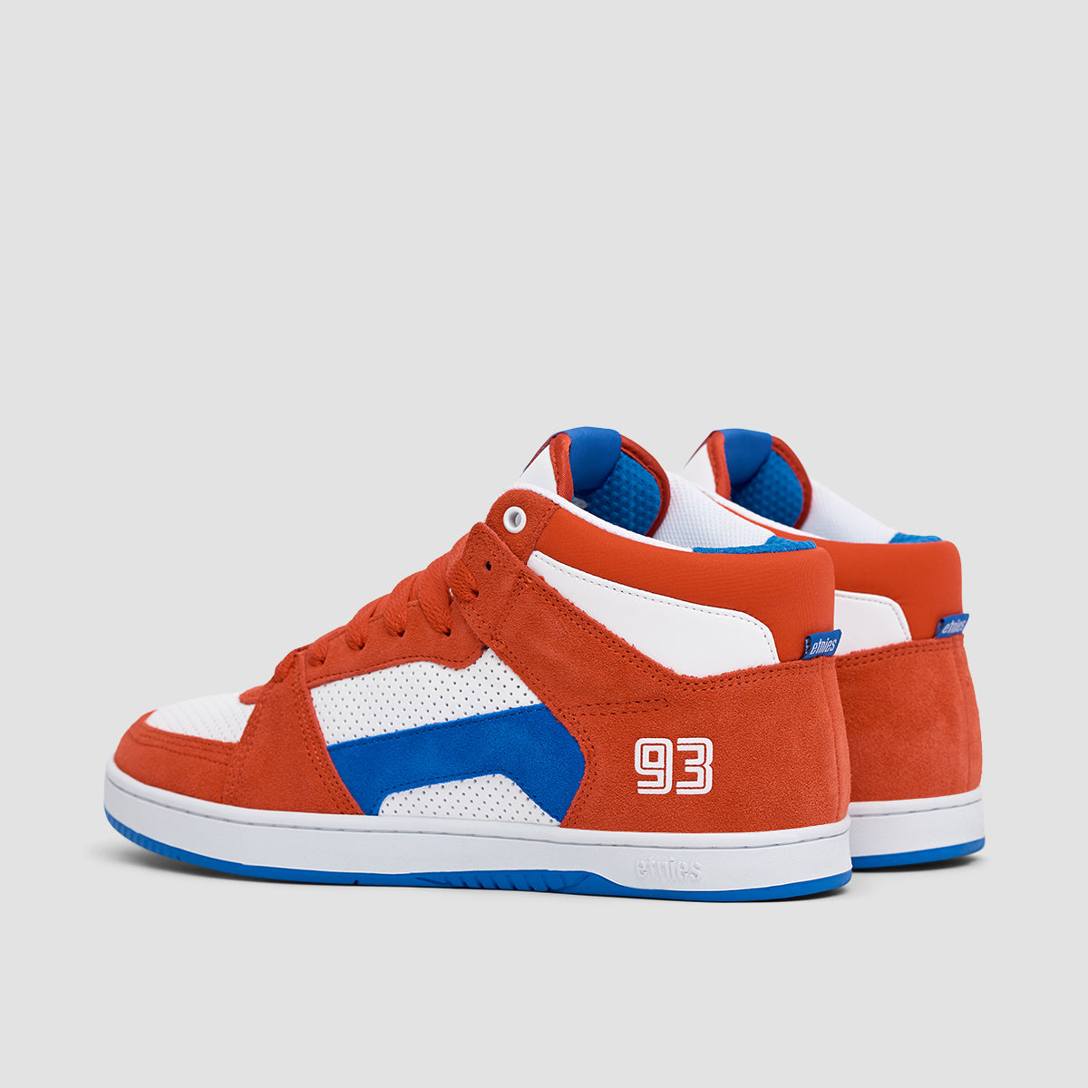 Etnies MC Rap Hi Shoes - Red/White/Blue