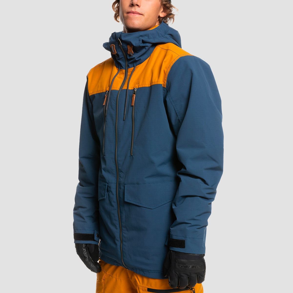 Quiksilver Fairbanks 10K Snow Jacket Insignia Blue