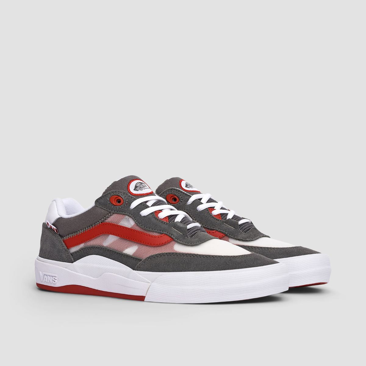 Vans Wayvee Shoes - Grey/Red