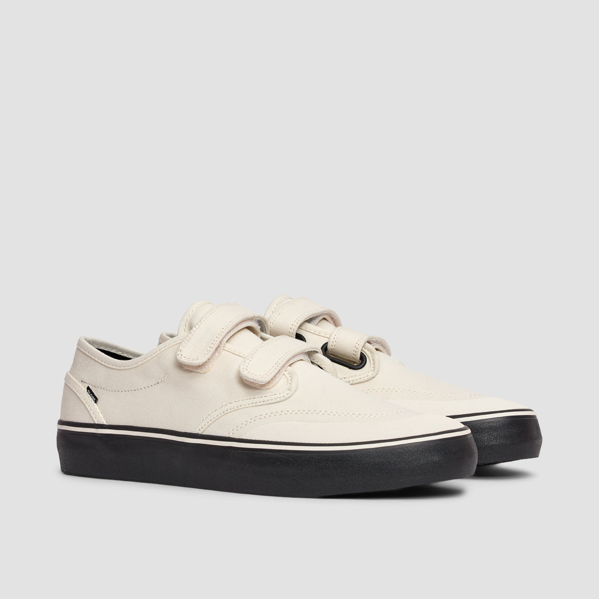 Globe Motley II Strap Shoes - Organic White/Black