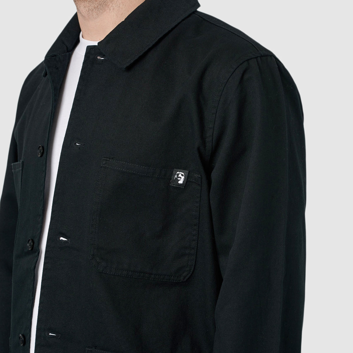 Heathen Dehumanizer Chore Jacket Black