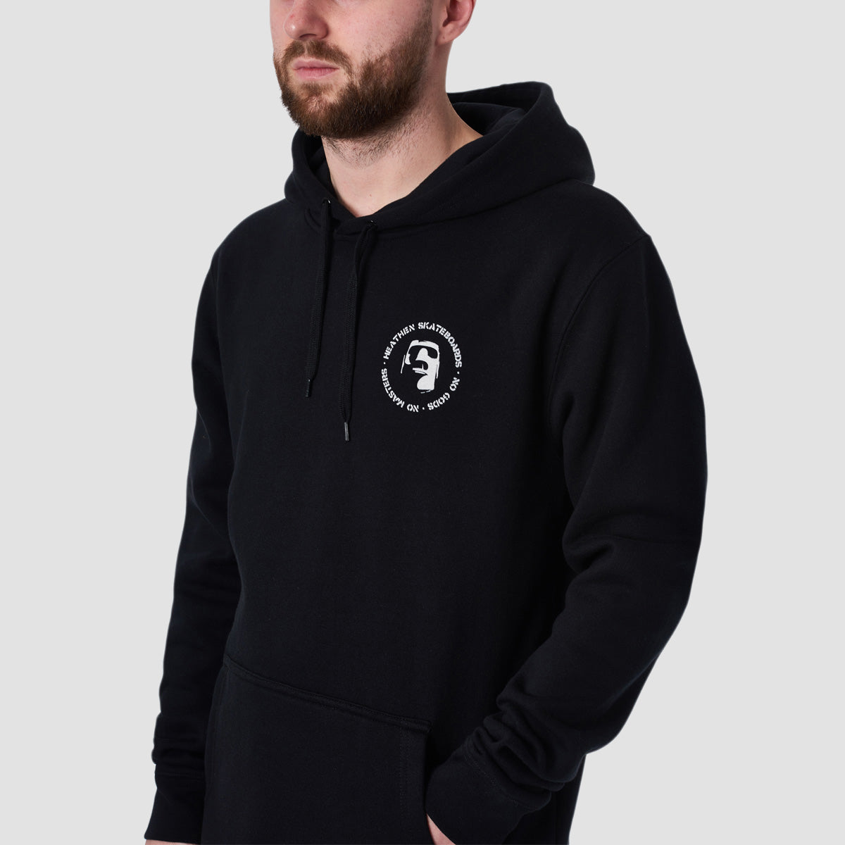 Heathen Thor Pullover Hoodie Black