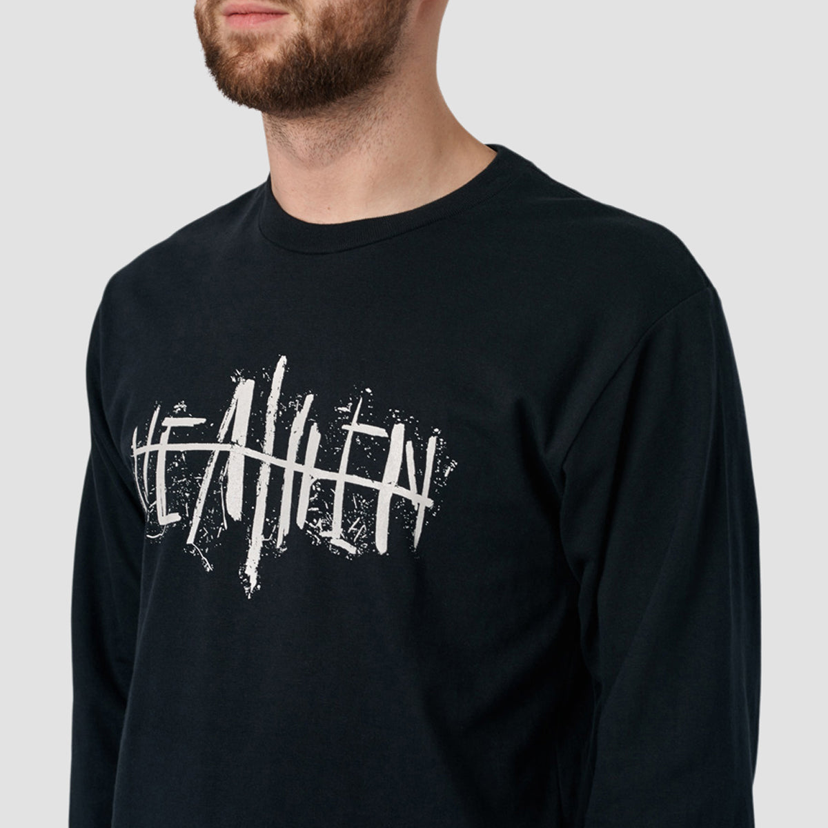 Heathen Twigs Longsleeve T-Shirt Black