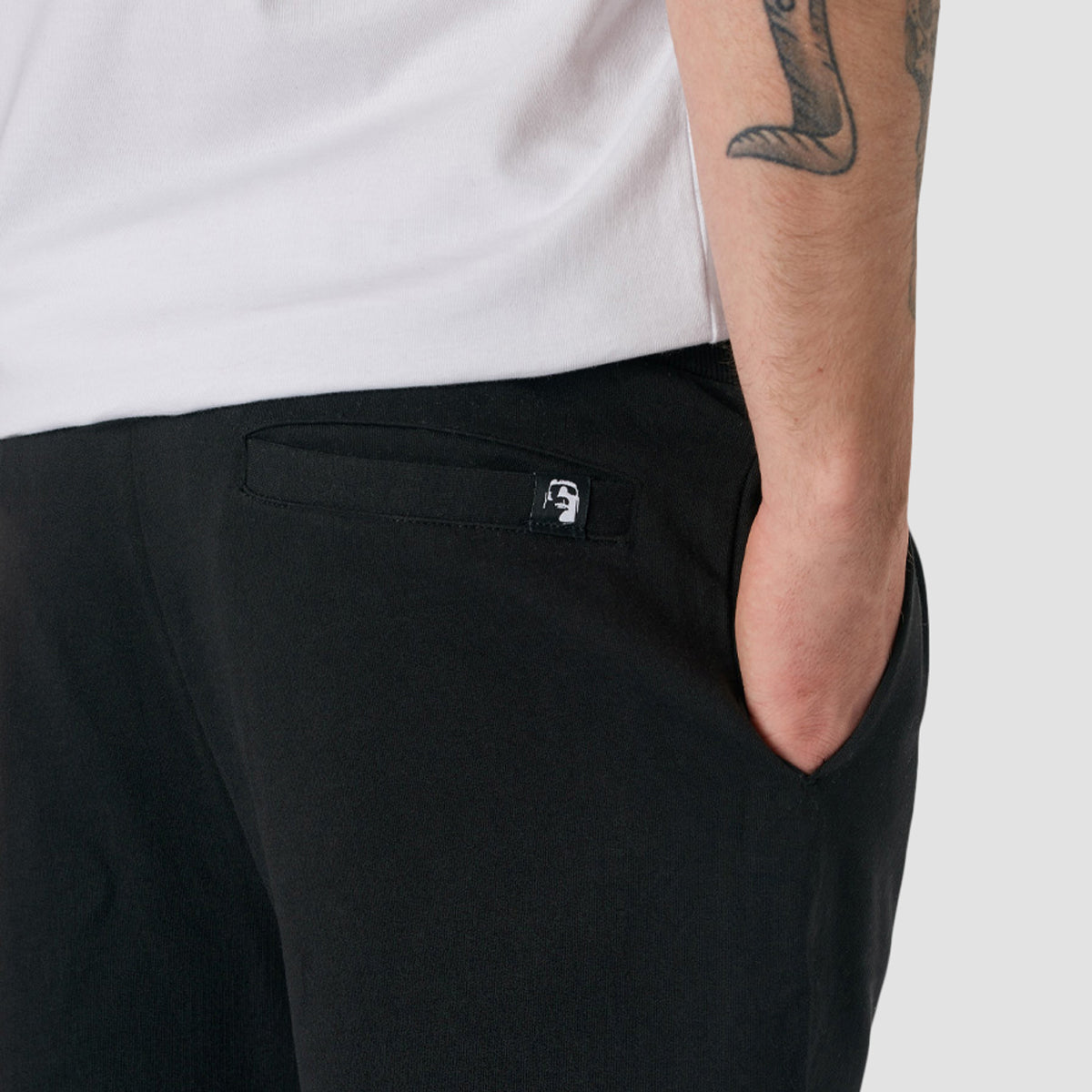 Heathen Void Sweat Shorts Black