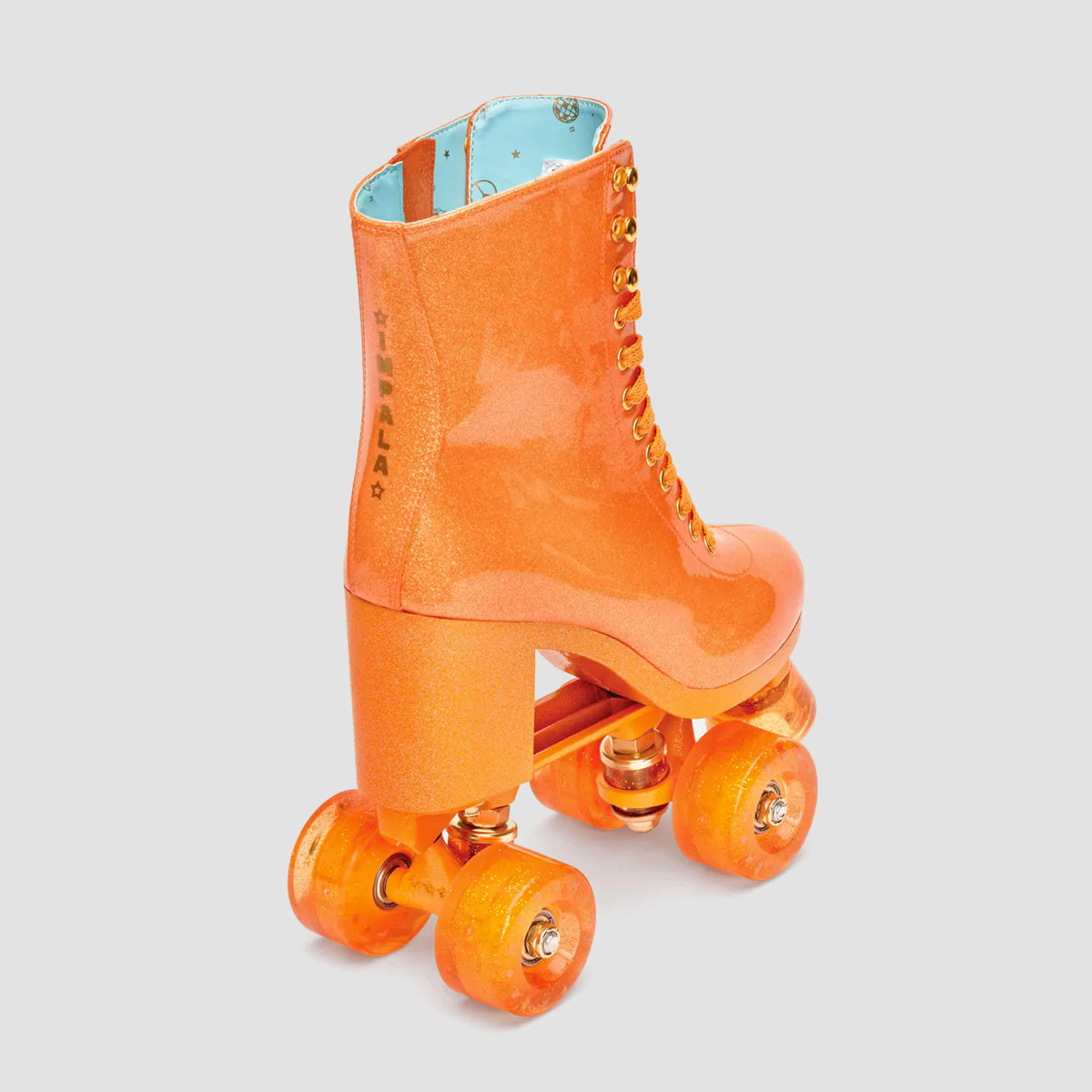 Impala Marawa High Heel Quad Skates Marawa Sparkle Orange