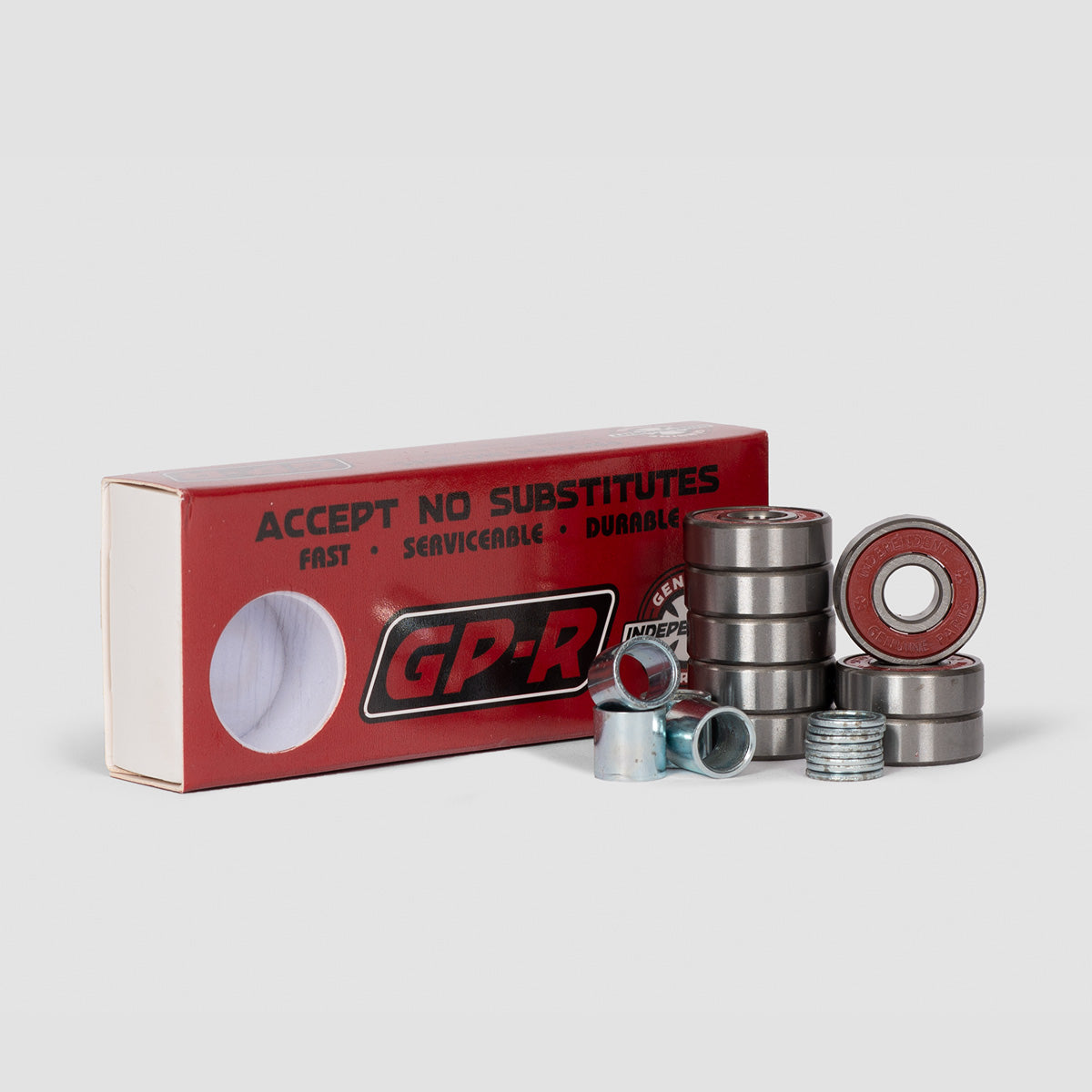 Independent GP-R Bearings x8 Red