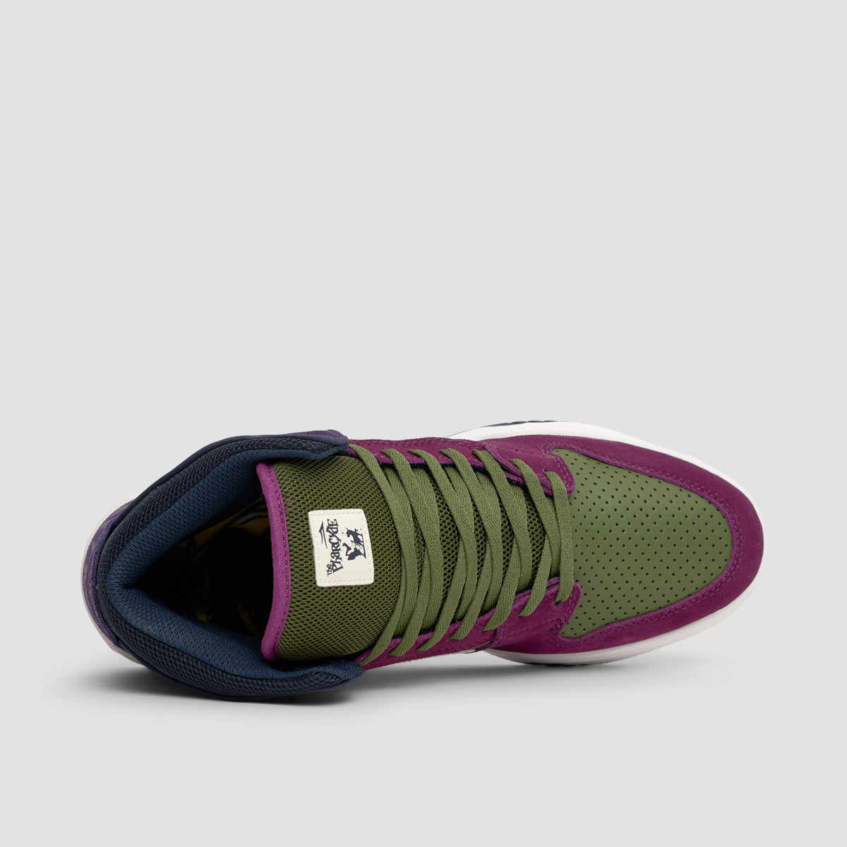 Lakai X The Pharcyde Telford Shoes - Grape/Olive Suede