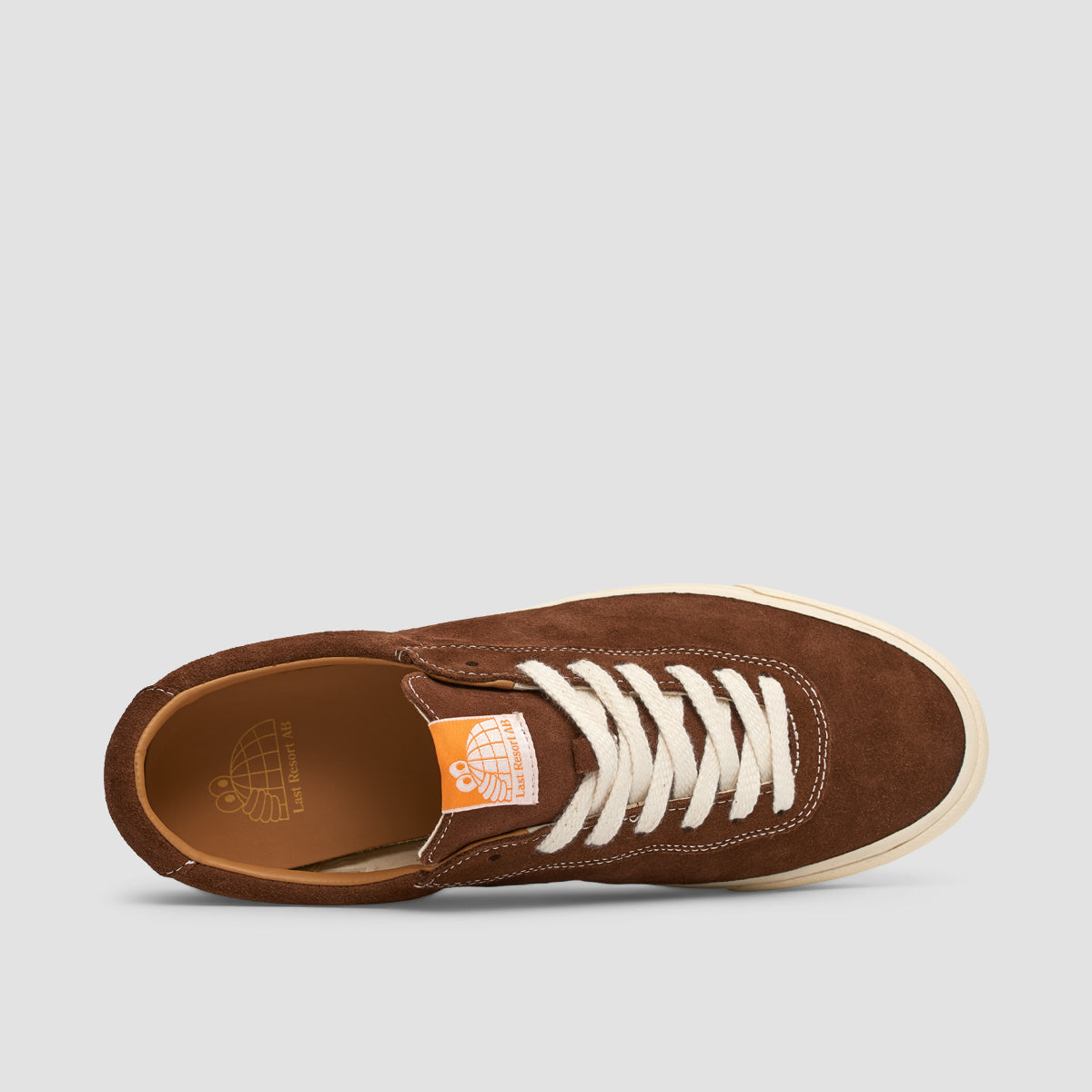 Last Resort AB VM001 Suede Lo Shoes - Choc Brown/White