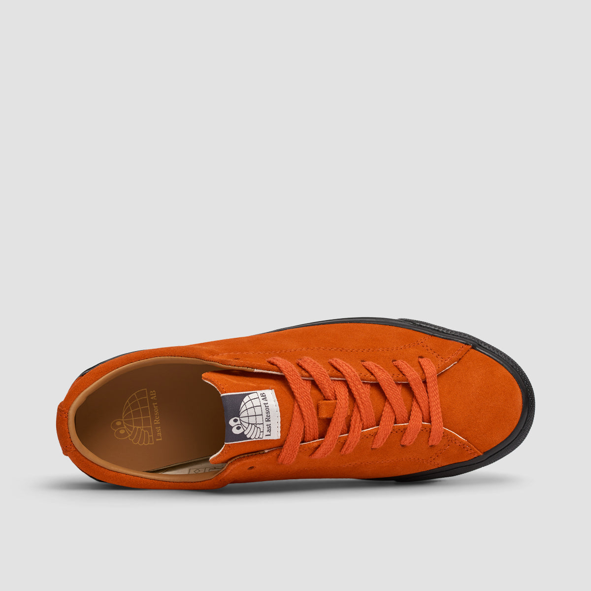 【LAST RESORT AB】 VM003 SUEDE LO [FLAME ORANGE/BLACK] Last Resort AB VM003 Suede Lo Shoes - Flame Orange/Black