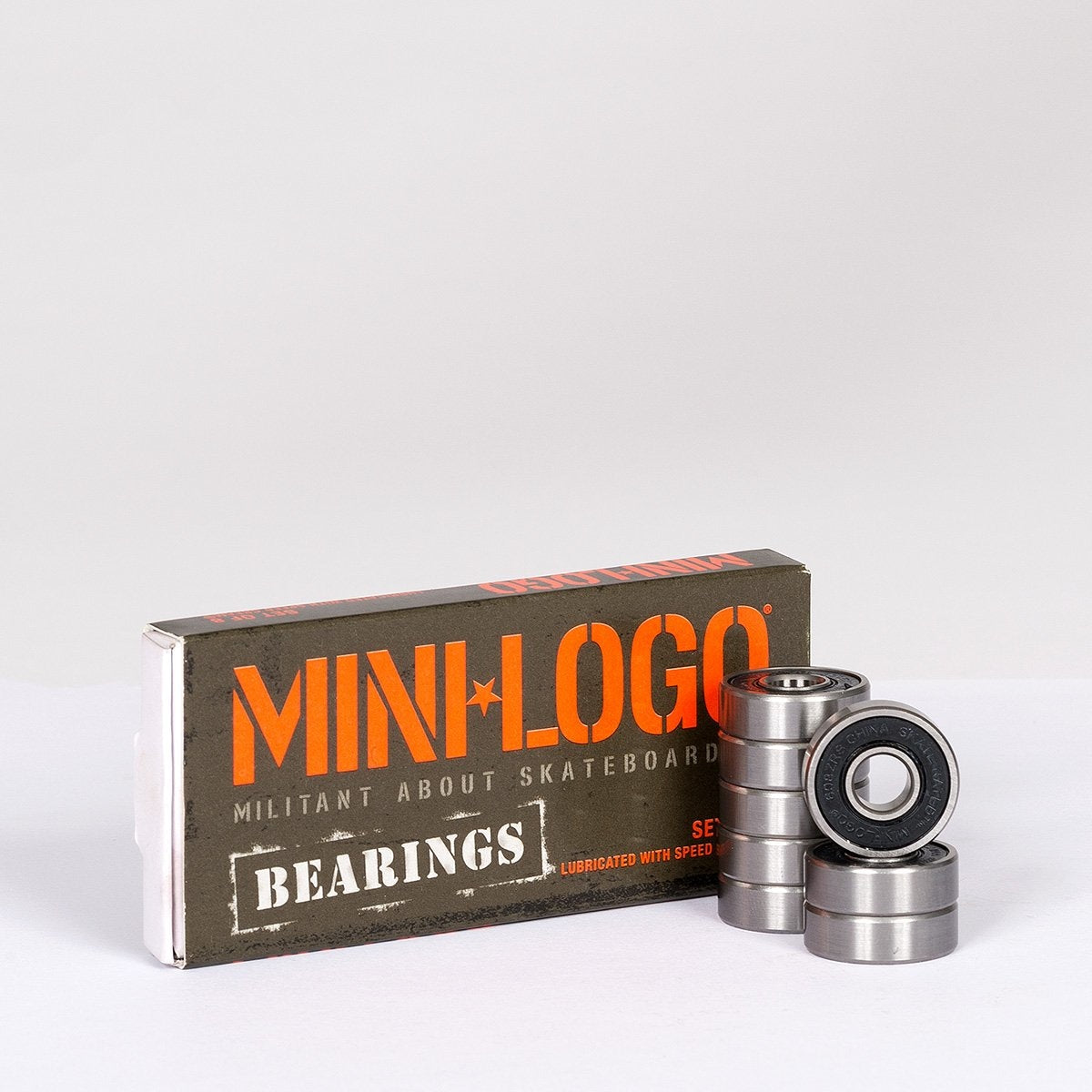 Mini Logo Bearings x8 - Skateboard