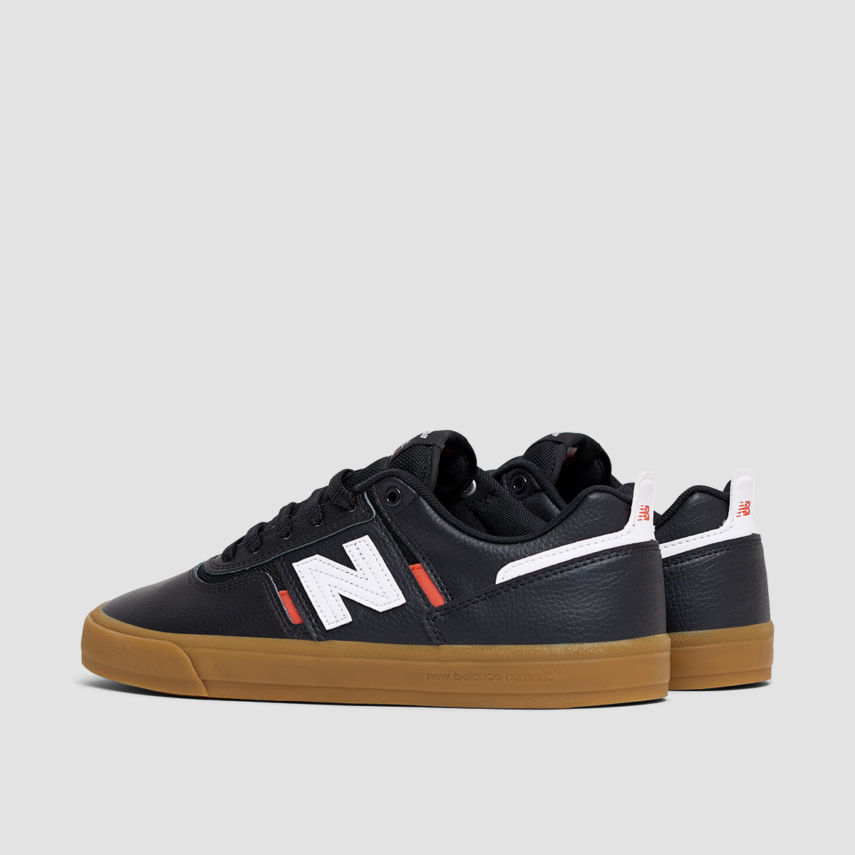 New Balance Numeric Jamie Foy 306 Shoes - Black/Red/Gum