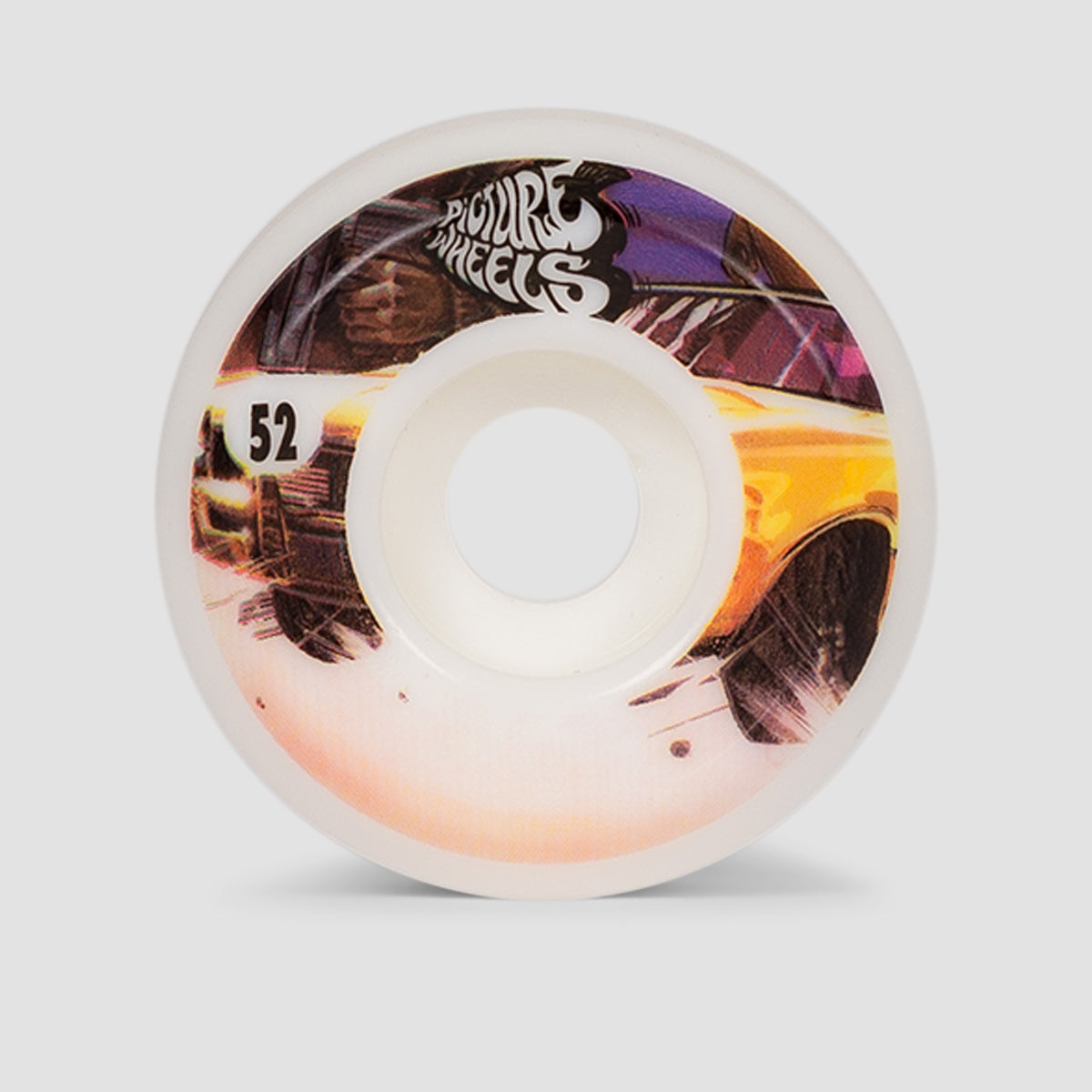 Picture Wheel Co Kung Fu Drifter Team Series Go Fast Skateboard Wheels 52mm