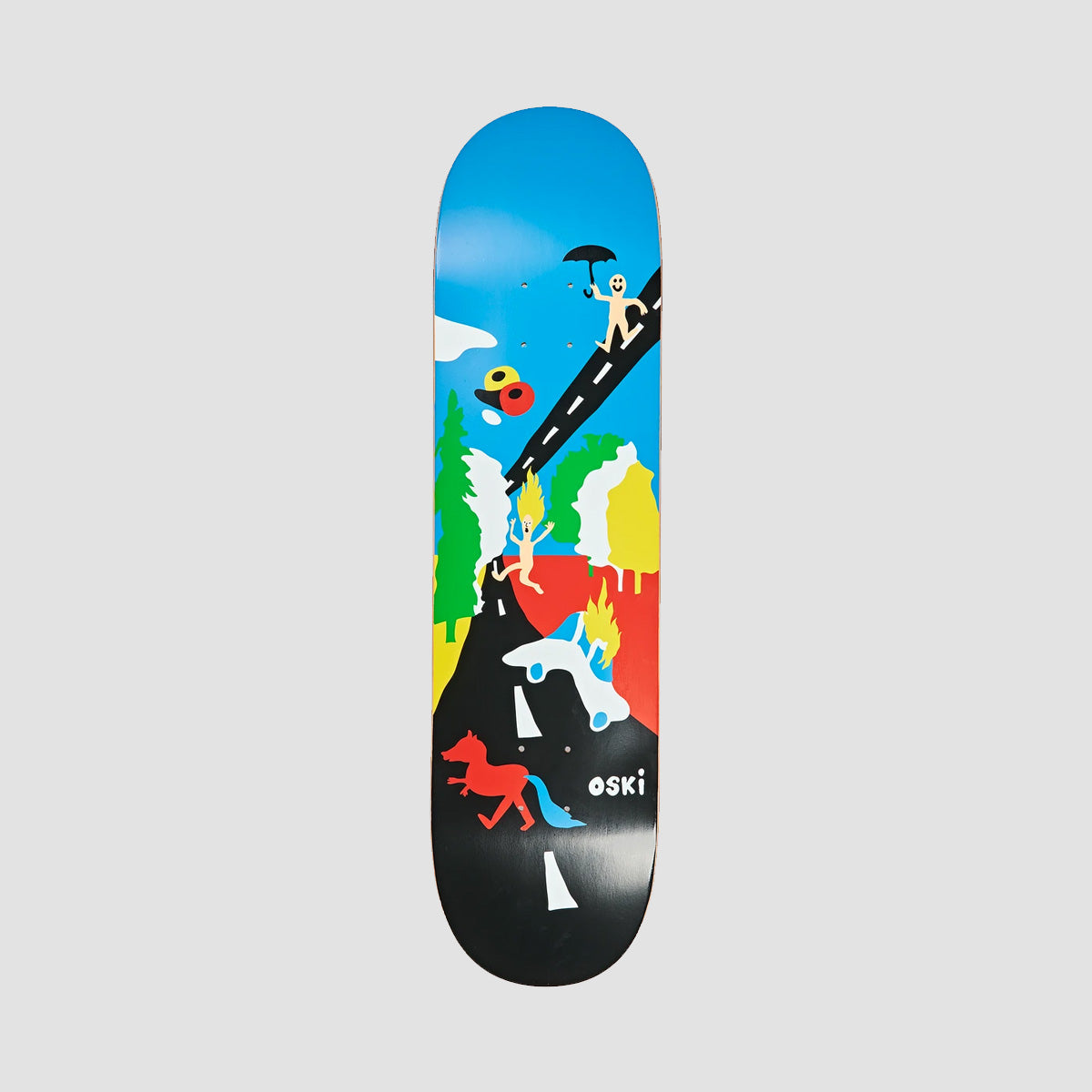 Polar Oskar Rozenberg Beautiful Day Skateboard Deck - 8"