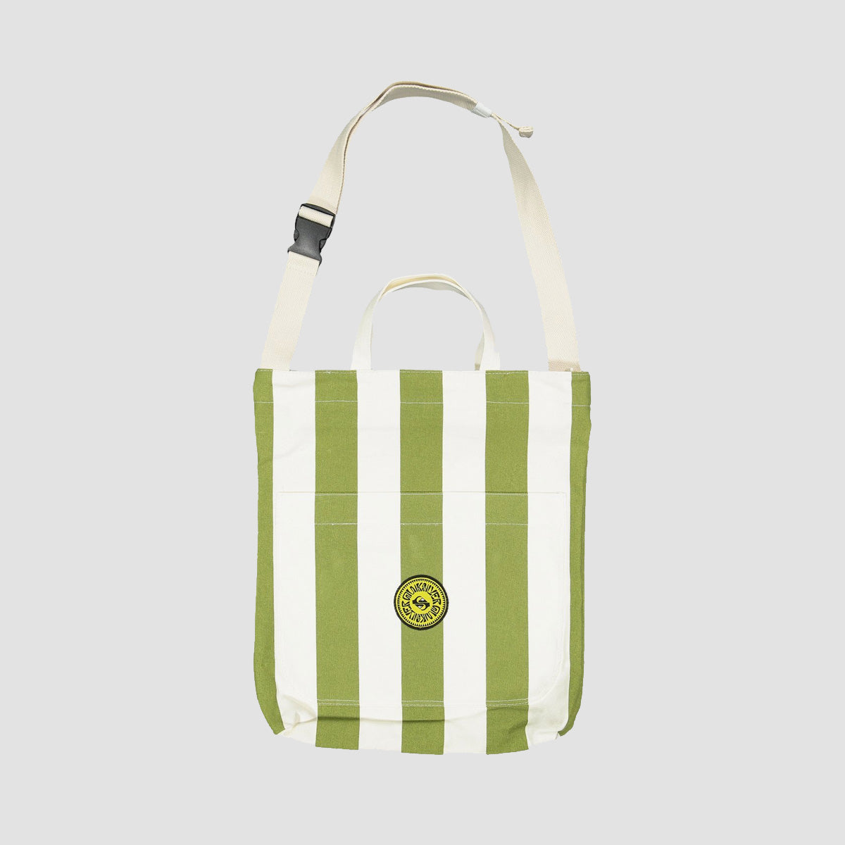 Quiksilver The Bold Strip Tote Bag Calliste Green - Womens