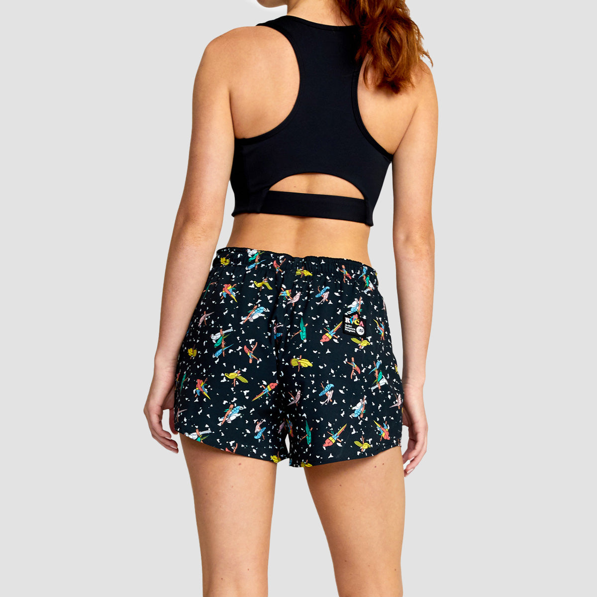 RVCA Luke Pelletier X Kristen Liu Wong Shorts Parrots Multi - Womens