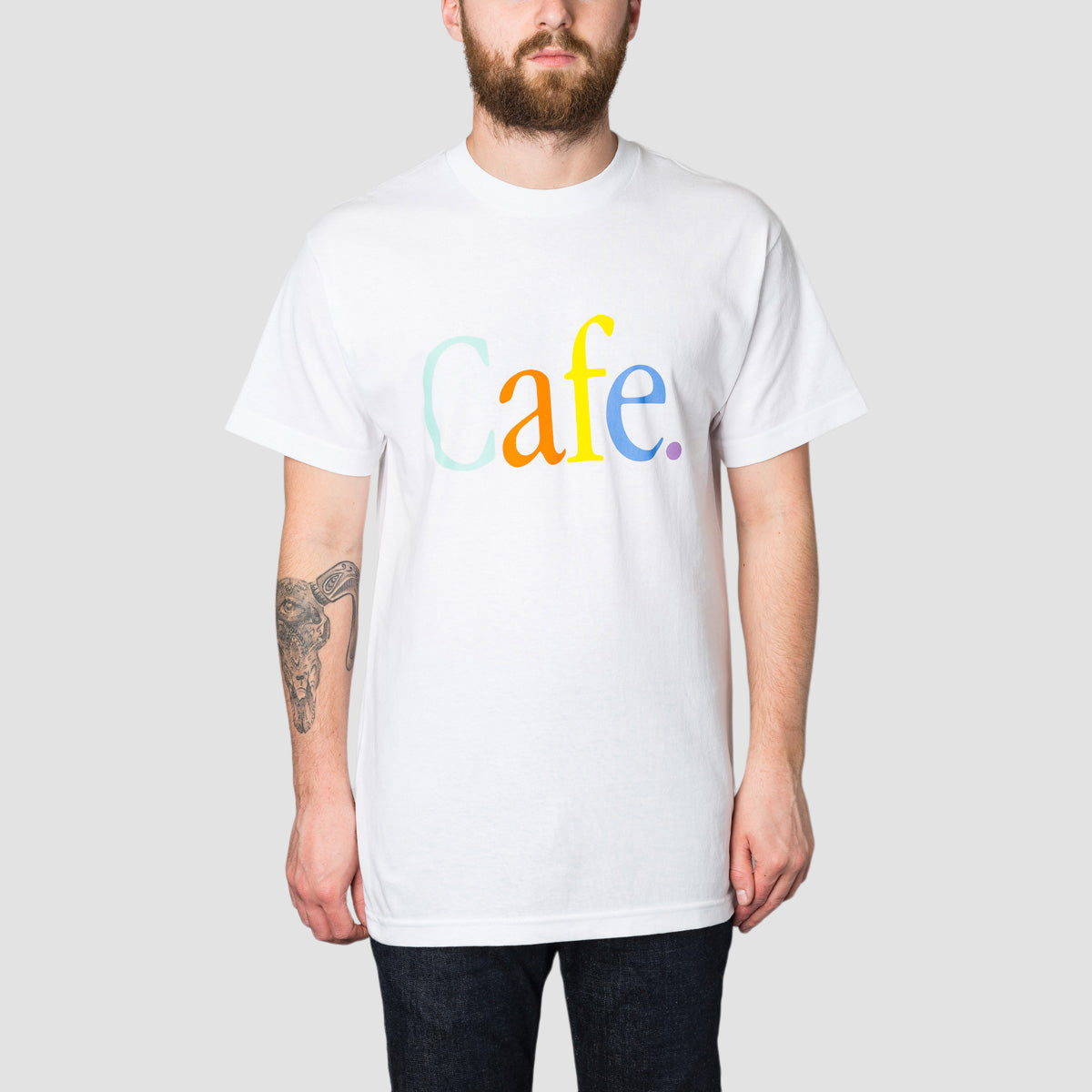 Skateboard Cafe Wayne T-Shirt White