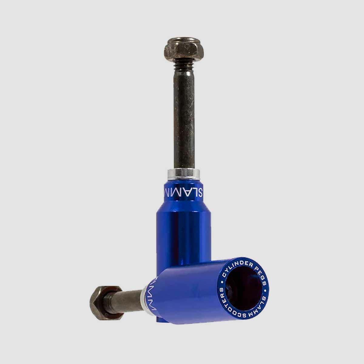 Slamm Cylinder Scooter Pegs Blue