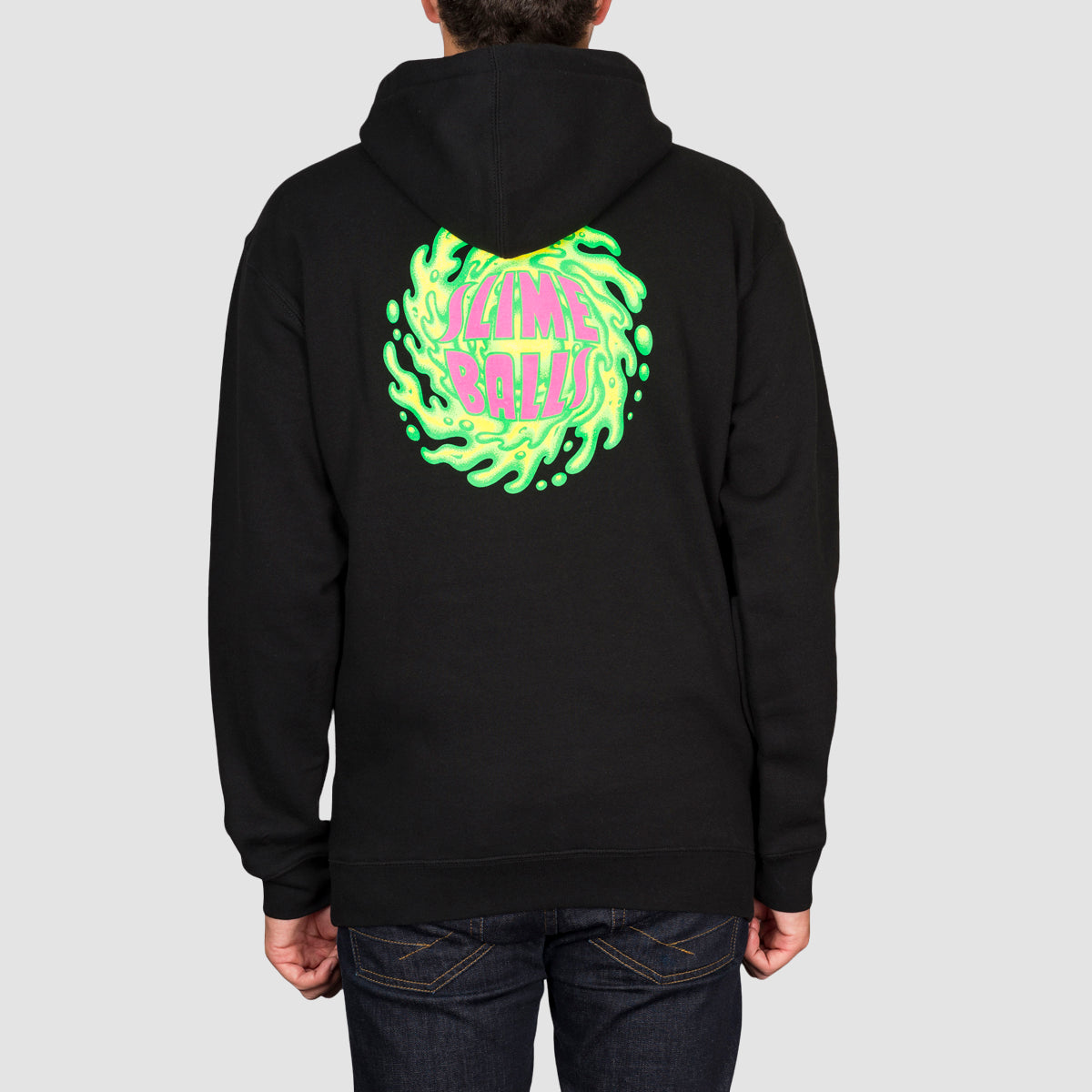 Slime Balls SB Logo Pullover Hoodie Black